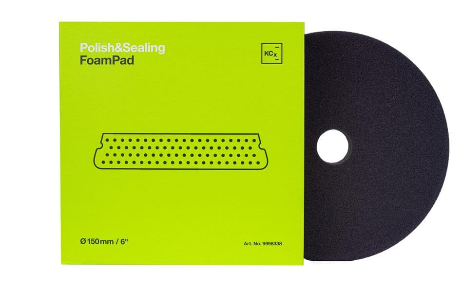 Polish & Sealing Foam Pad 150 x 25 mm - Leštiaci kotúč zelený