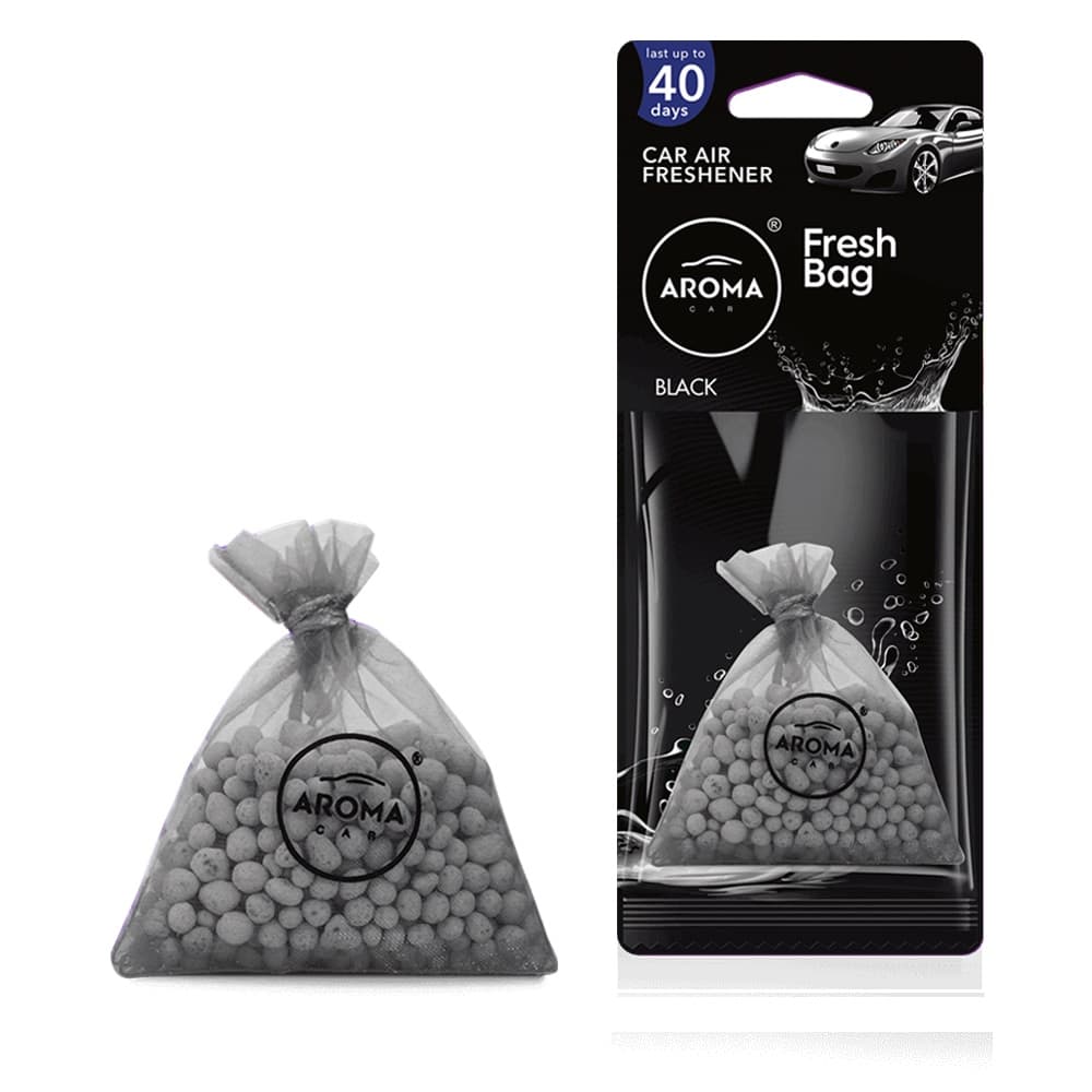 Osviežovač vzduchu AROMA FRESH BAG Black - NEW - ceramic - A10076