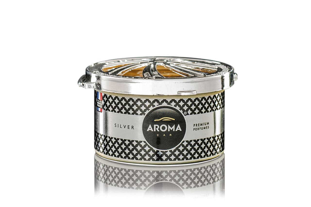 Osviežovač vzduchu AROMA CAR PRESTIGE ORGANIC SILVER - A92517