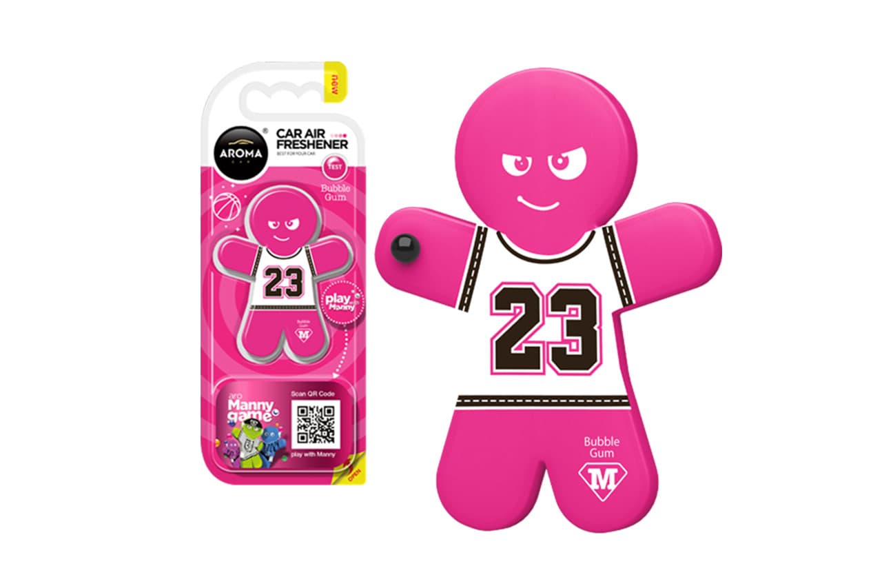 Osviežovač vzduchu AROMA CAR MANNY - BUBBLE GUM - A92994 1