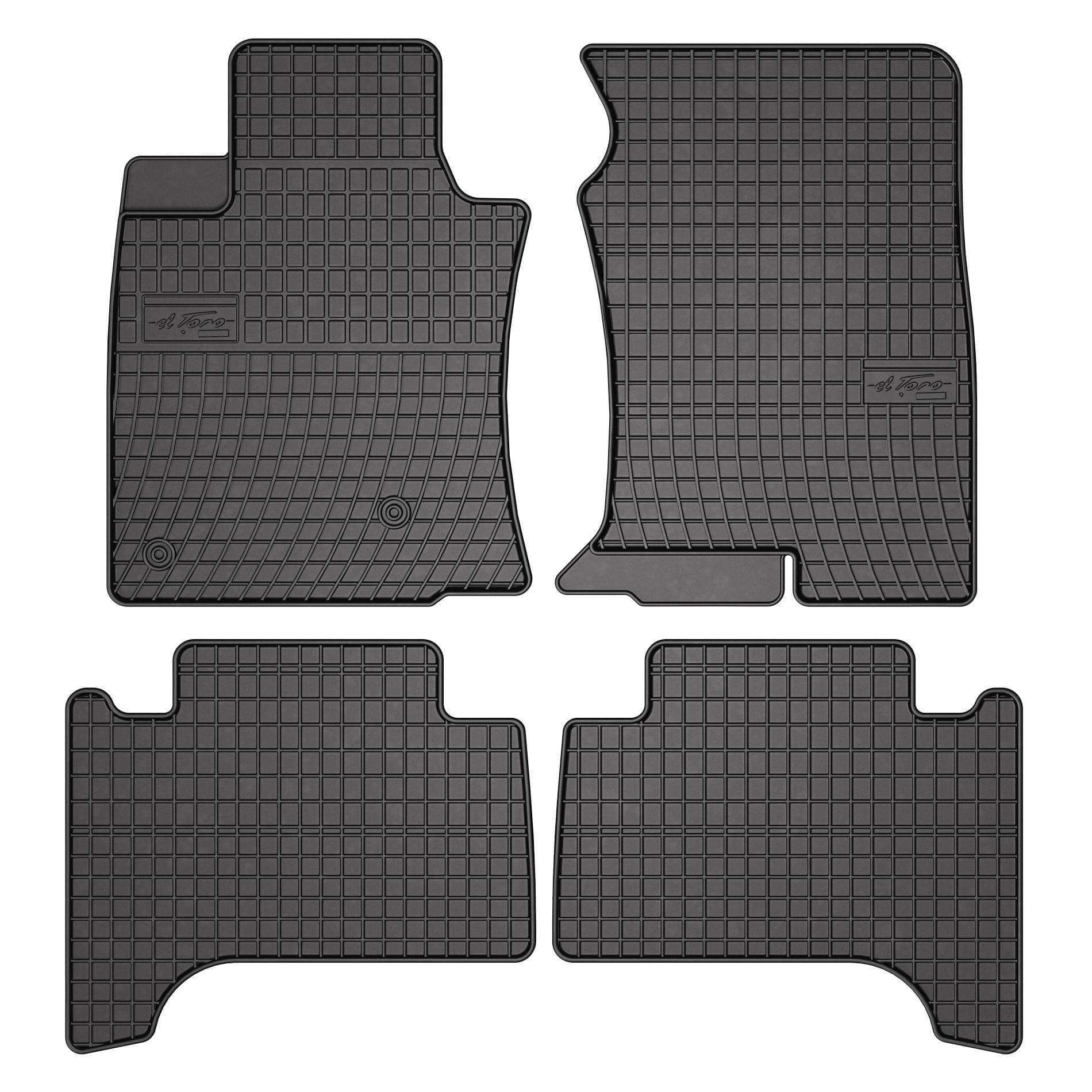 Gumené koberce TOYOTA Land Cruiser 120 -09 (4 ks.) 1