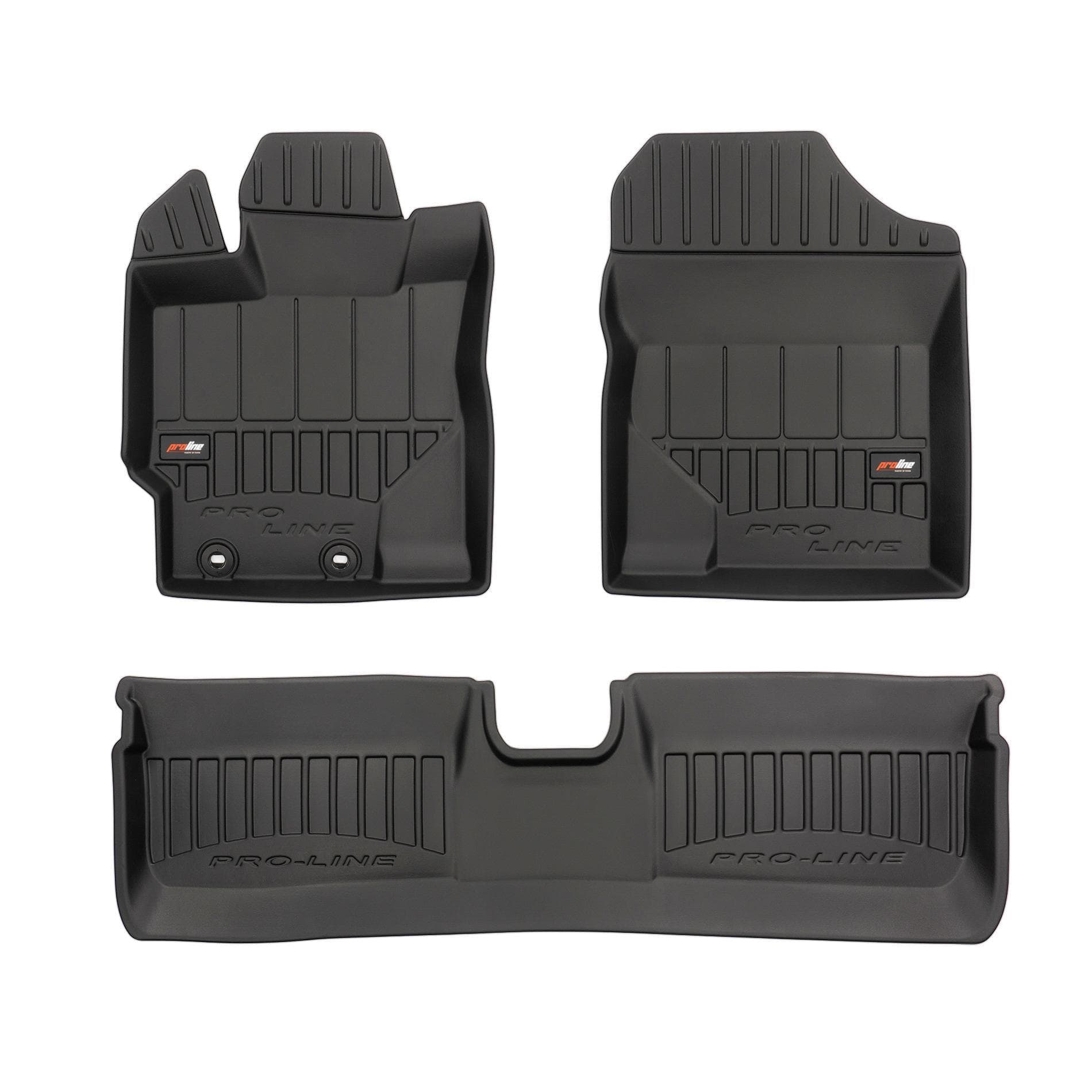 Gumené koberce 3D TOYOTA Yaris III 11-20 (3 ks.)