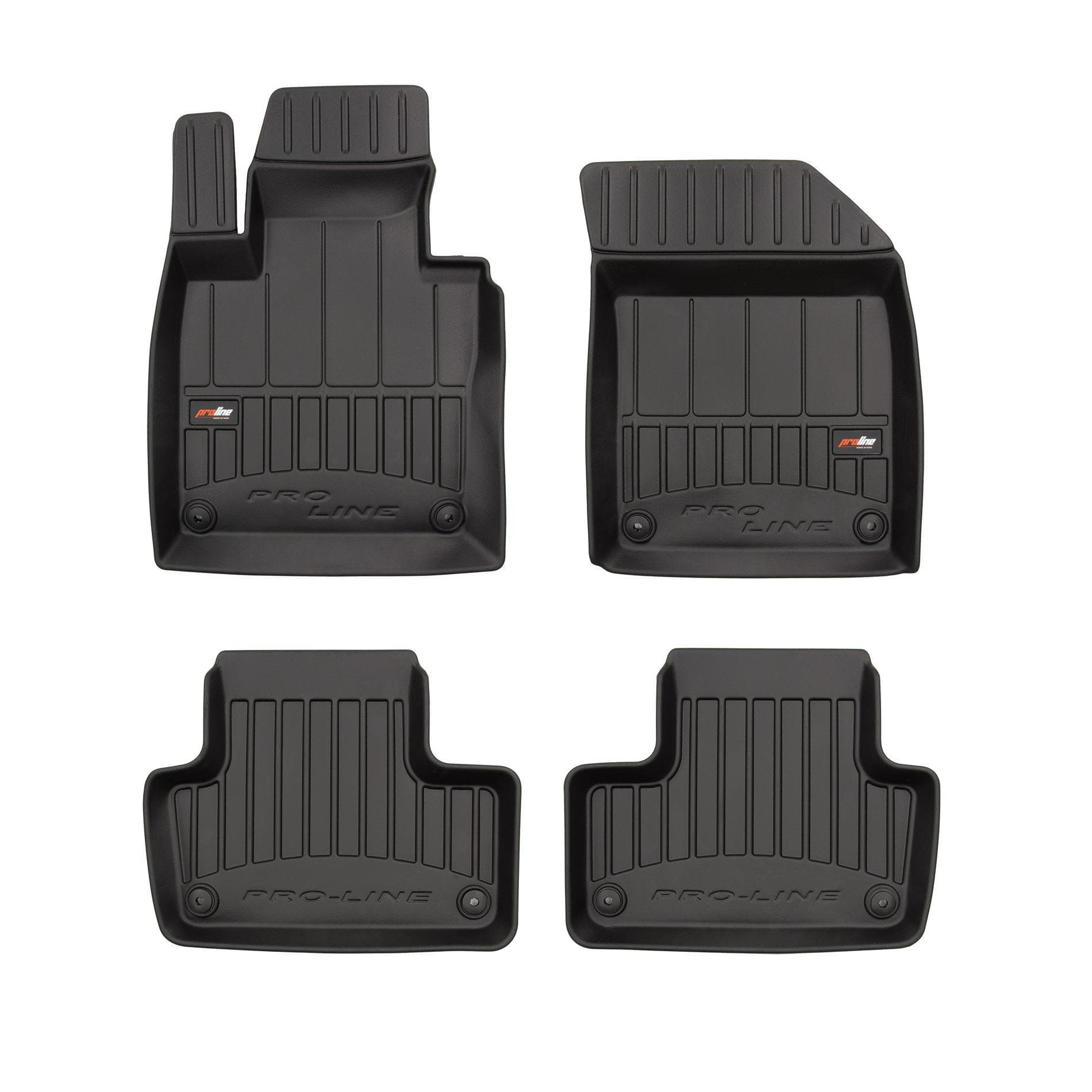 Gumené koberce 3D VOLVO XC60 II 17- (4 ks.) 1