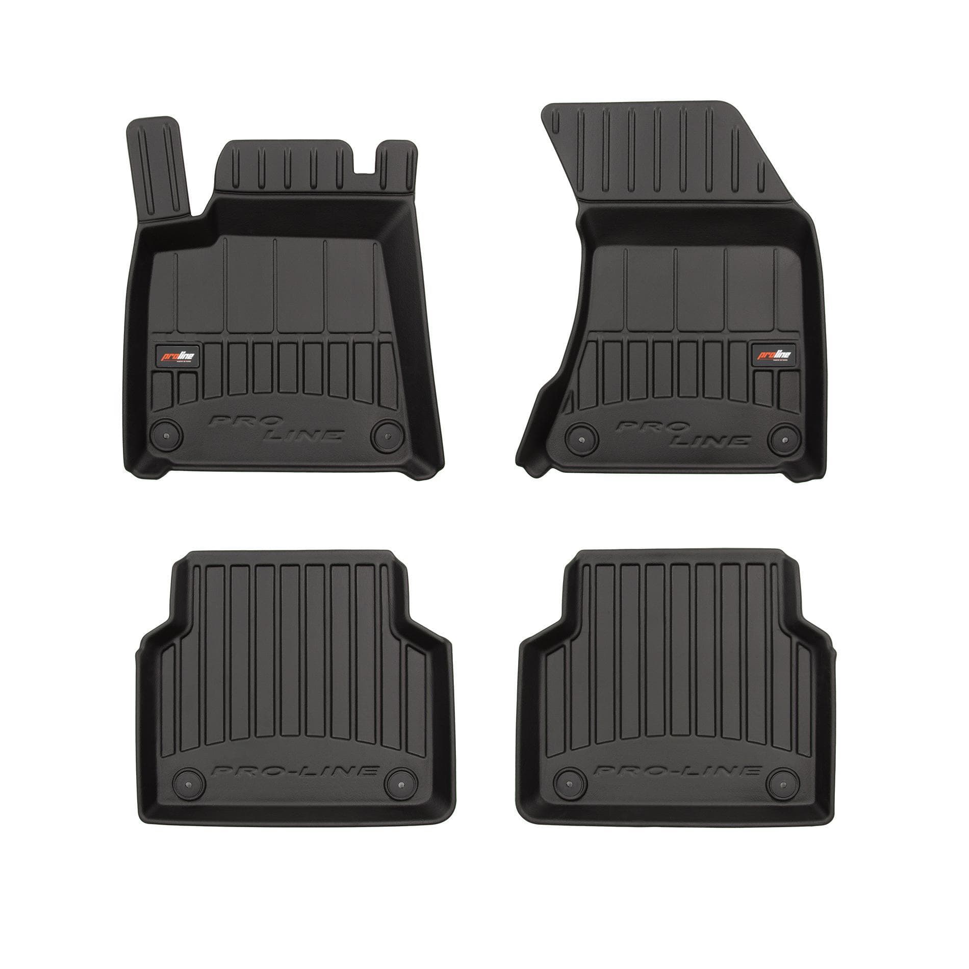 Gumené koberce 3D AUDI A8 D4 09-17 (4 ks.) 1