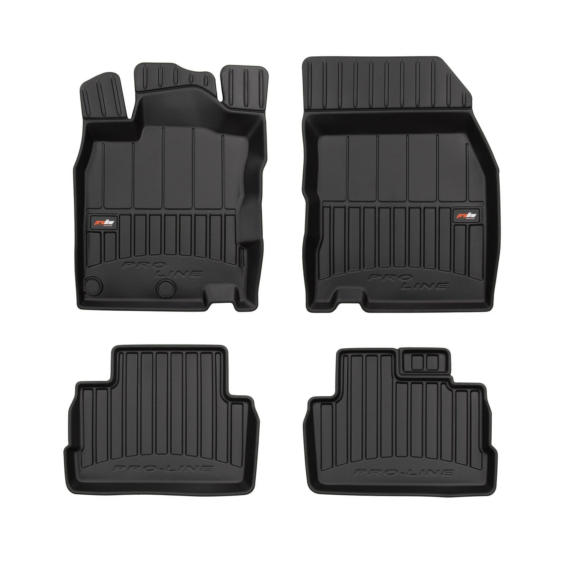 Gumené koberce 3D NISSAN Qashqai II 13-21 (4 ks.) 1