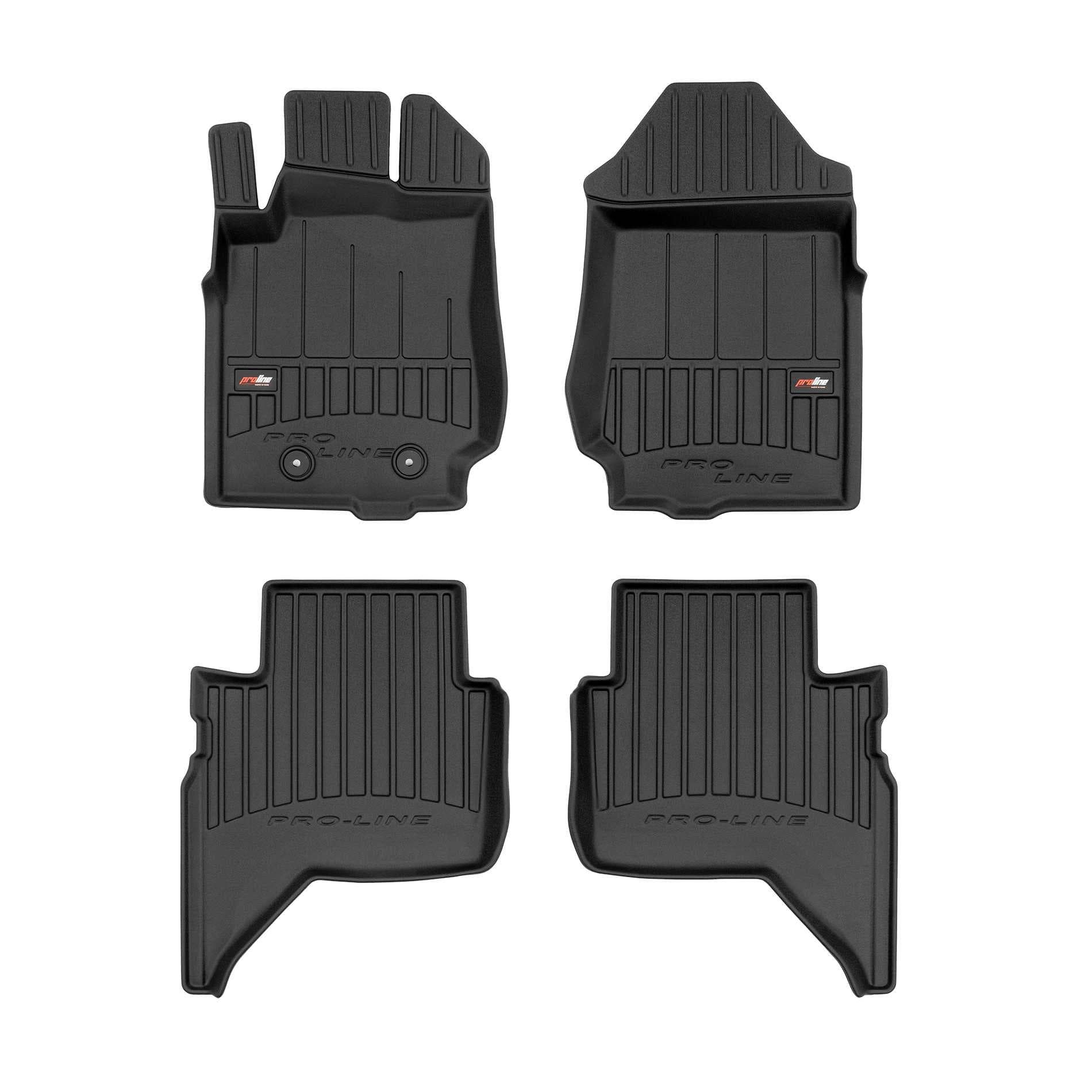 Gumené koberce 3D FORD Ranger V 15-22 (4 ks.)