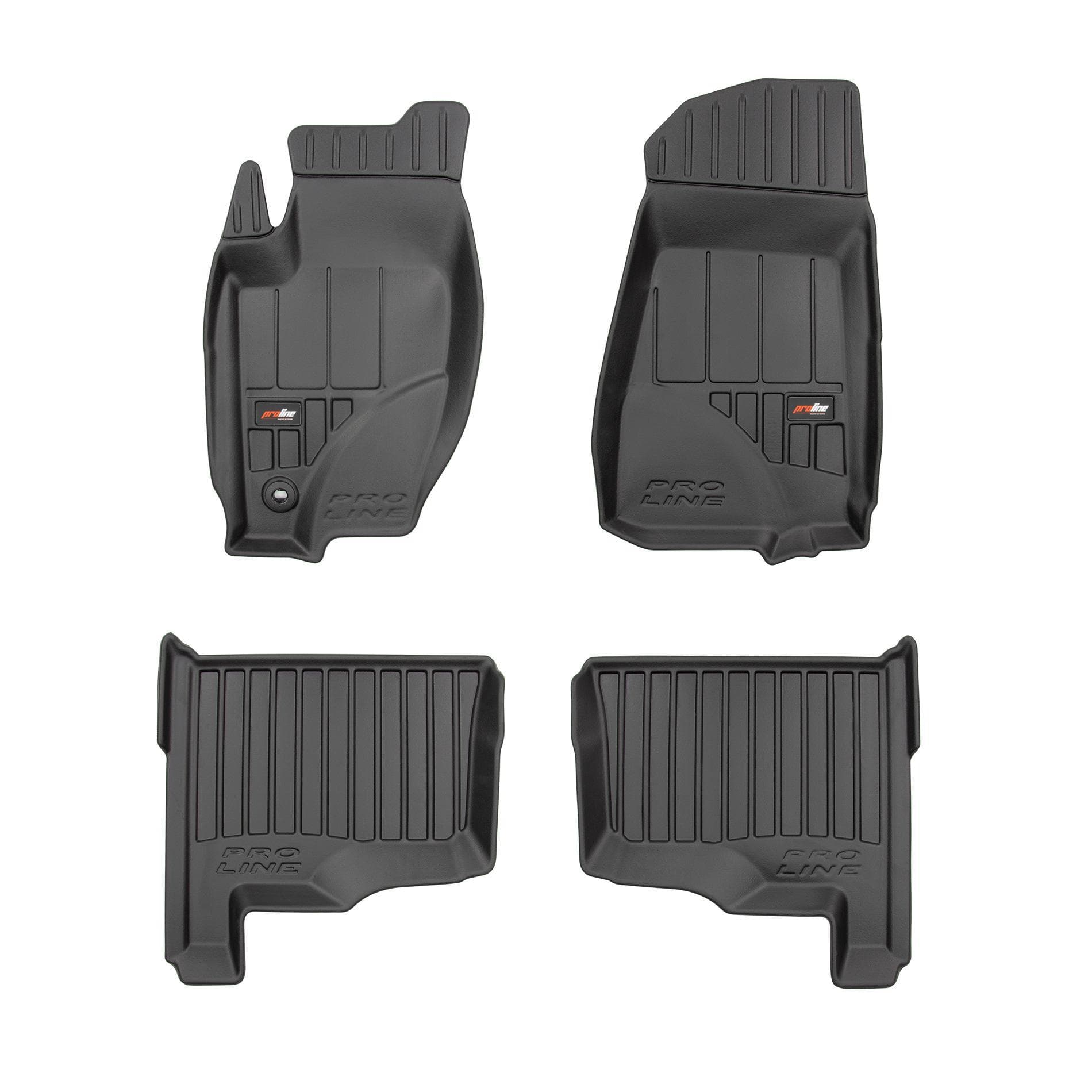 Gumené koberce 3D JEEP Grand Cherokee III 04-10 (4 ks.) 1