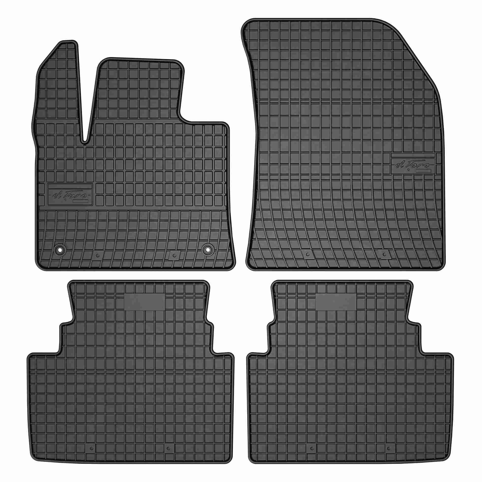 Gumené koberce CITROËN C5 Aircross 17- (4 ks.) 1