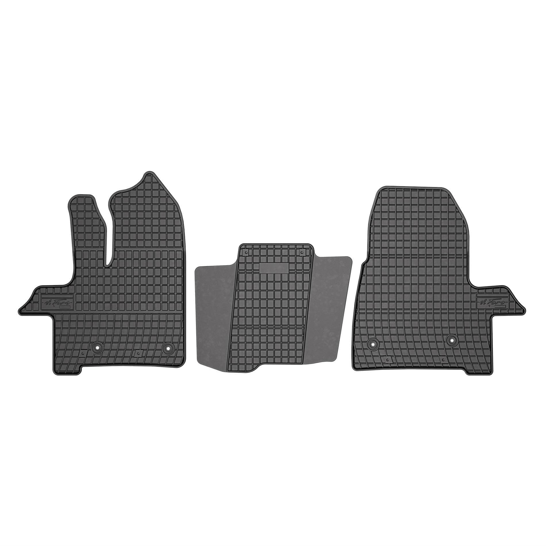 Gumené koberce FORD Transit VI 18- (3 ks.)