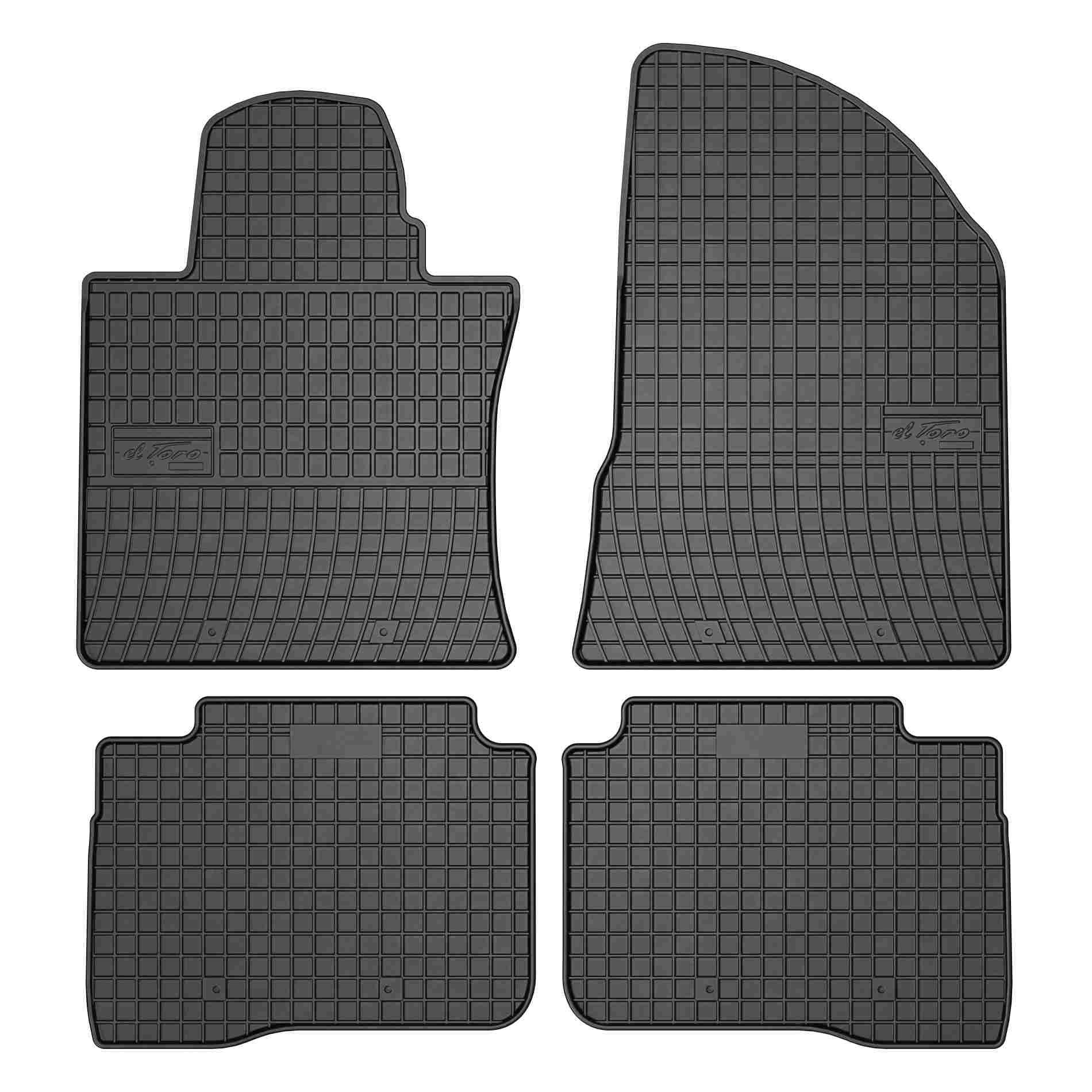 Gumené koberce SSANGYONG Korando IV/Musso 19- (4 ks.)
