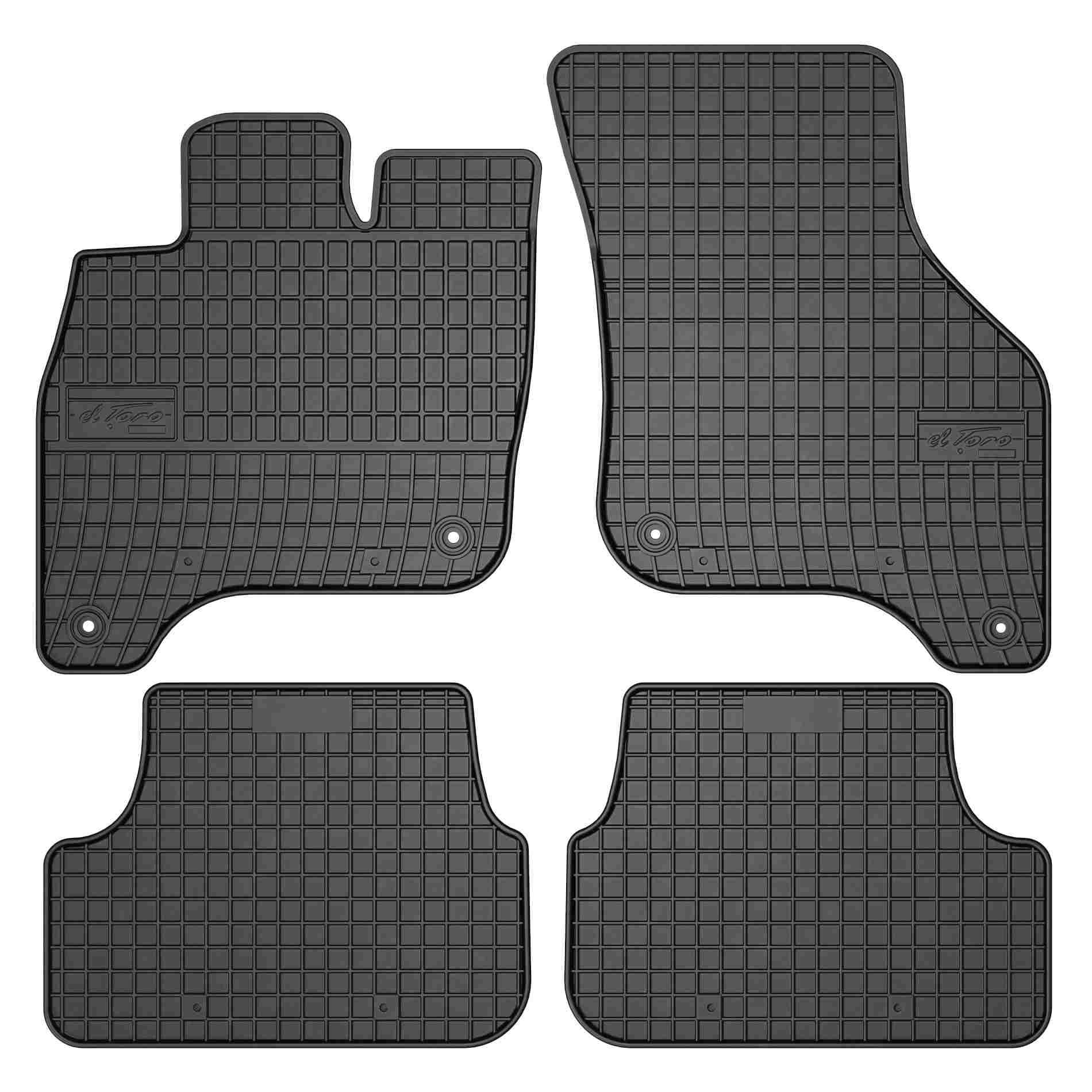 Gumené koberce VW e-Golf 14-19 (4 ks.) 1