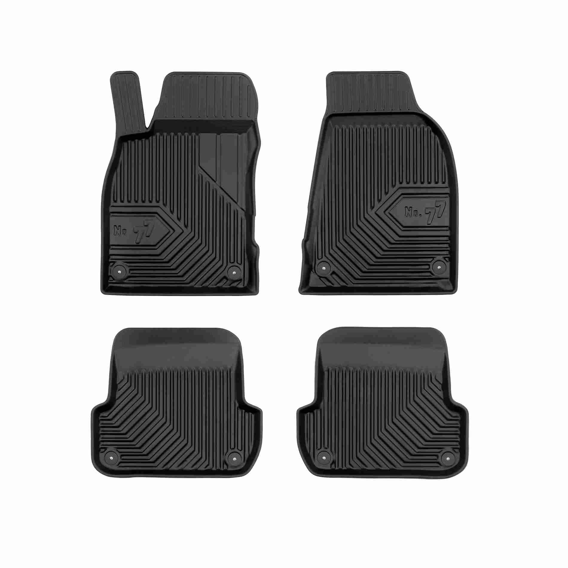 Gumené koberce AUDI A4 B7 04-08 (4 ks)