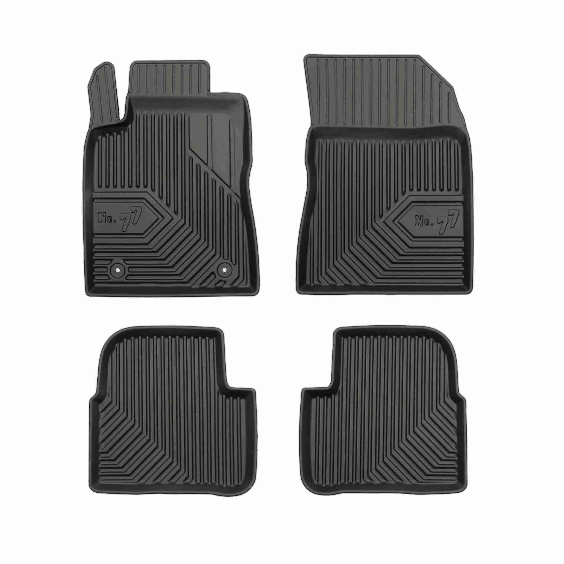 Gumené koberce CITROËN C3 III 16- (4 ks)