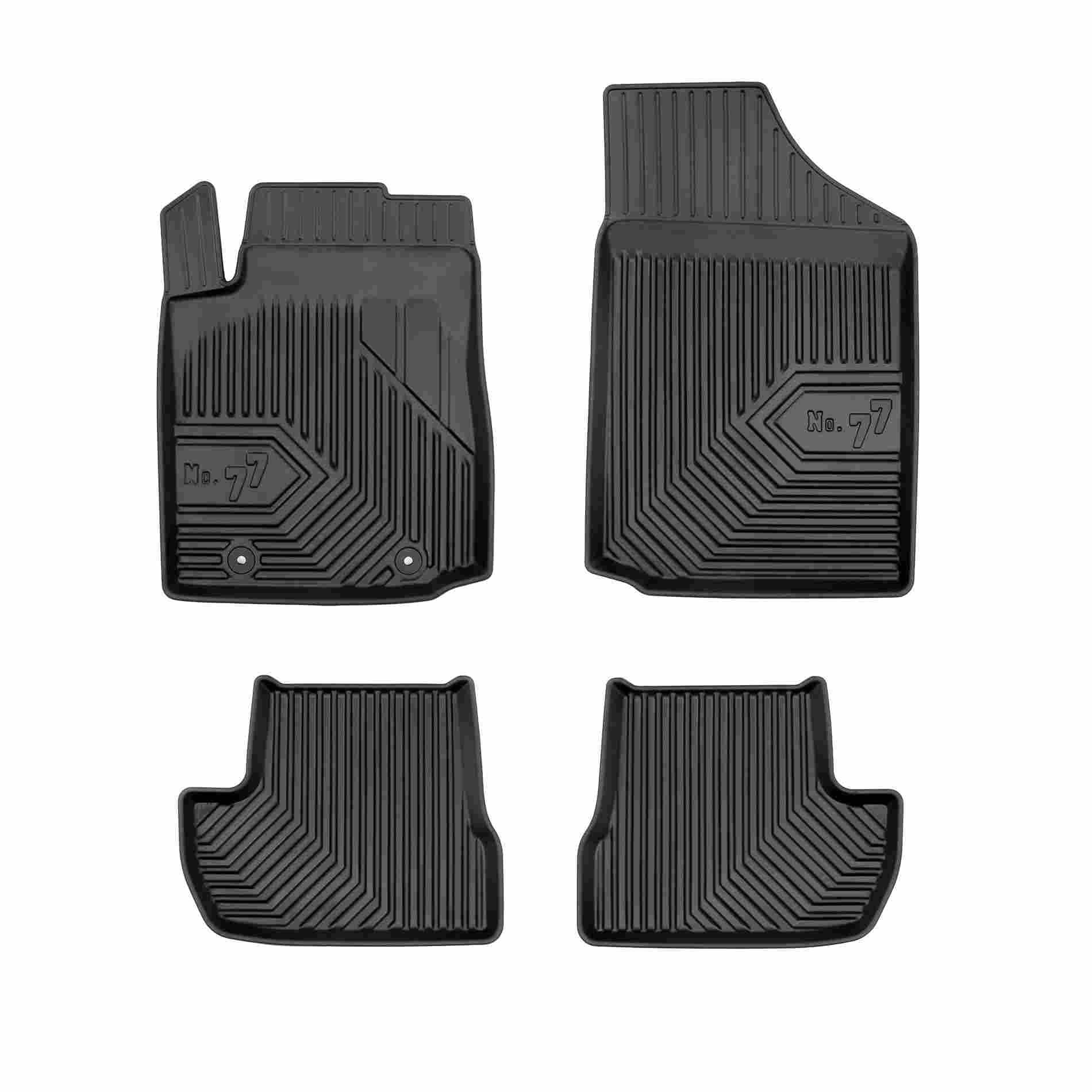 Gumené koberce CITROËN C2 03-09 (4 ks)