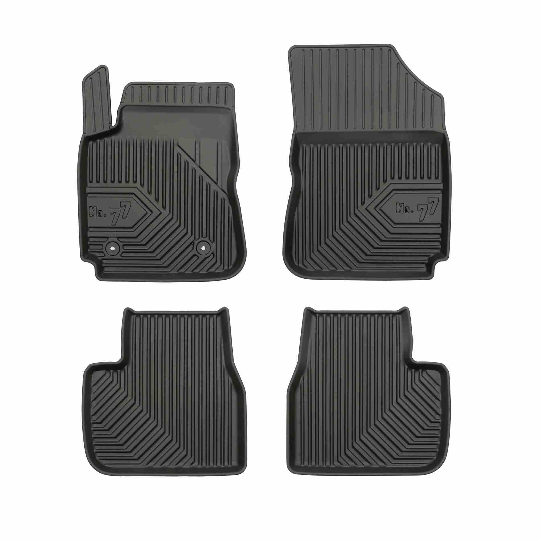 Gumené koberce CITROËN C4 Cactus 14-20 (4 ks)