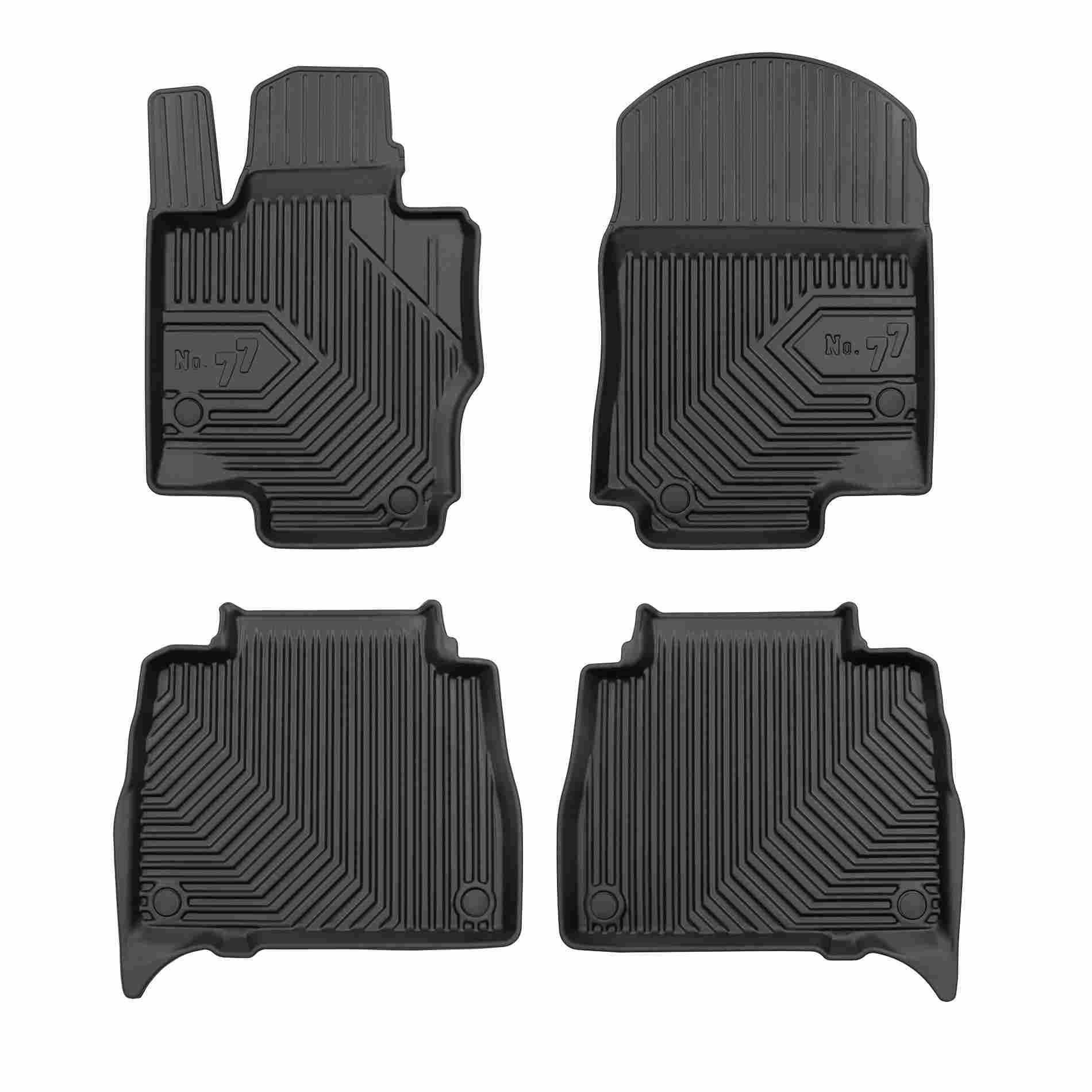 Gumené koberce MERCEDES-BENZ GLE W167 19- (4 ks)
