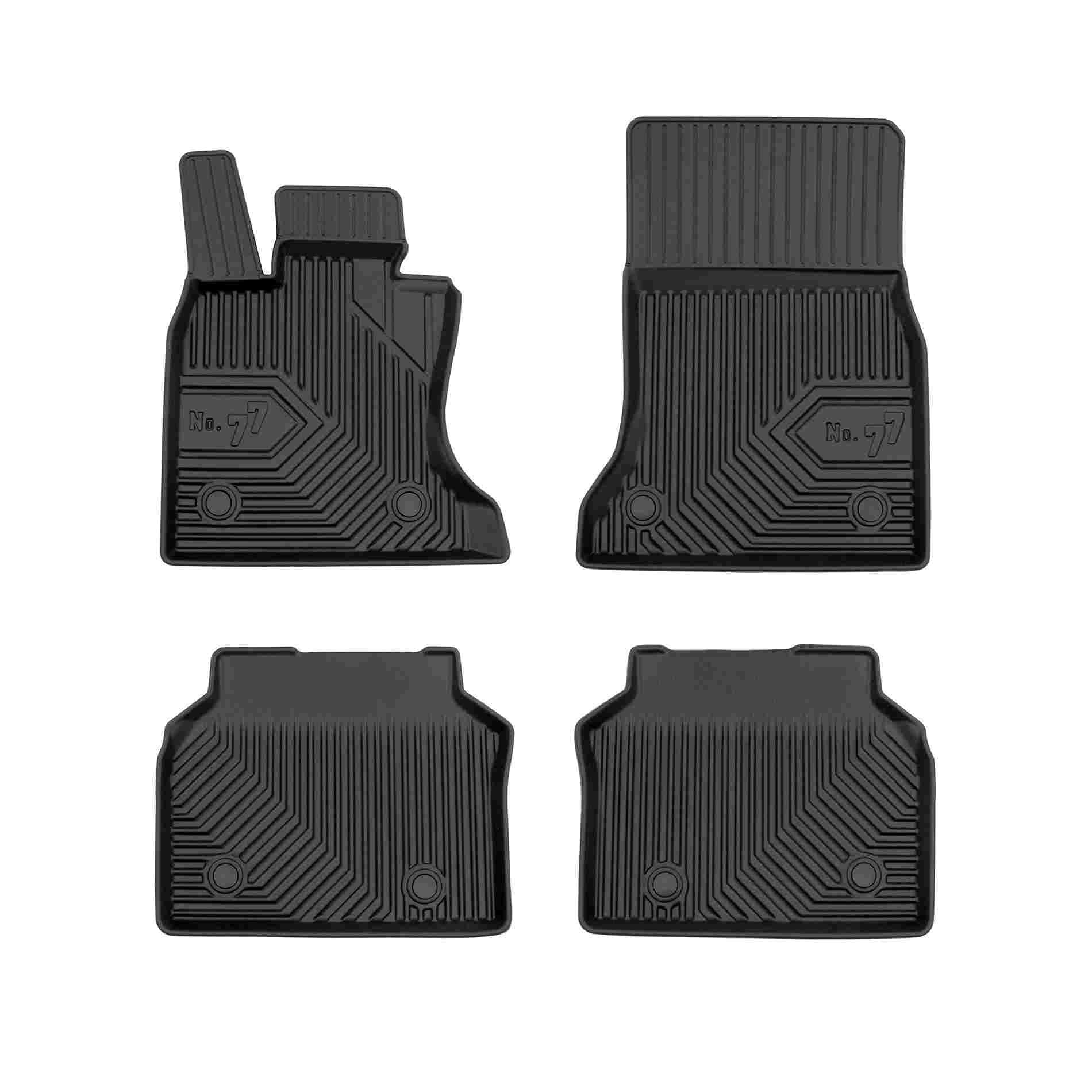 Gumené koberce BMW 5 Series Gran Turismo F07 09-17 (4 ks) 1