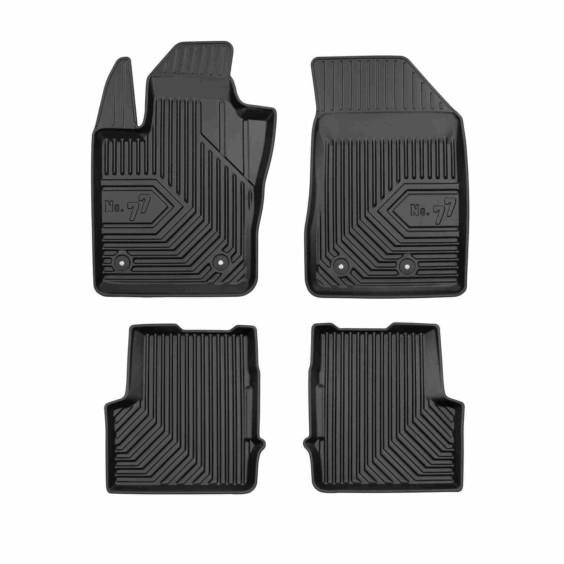 Gumené koberce FIAT 500X 14- (4 ks) 1