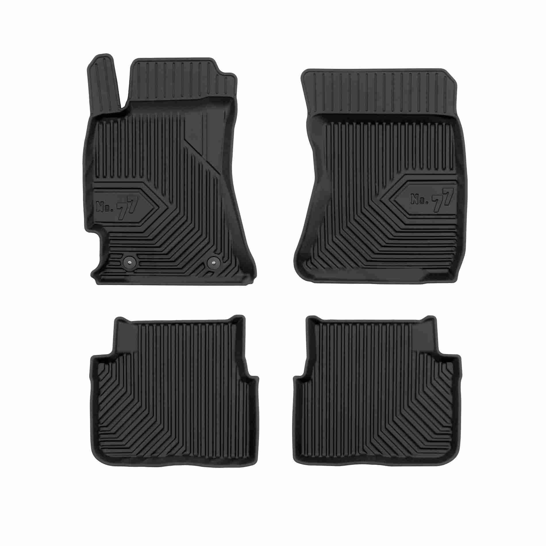Gumené koberce SUBARU Forester III 08-13 (4 ks) 1