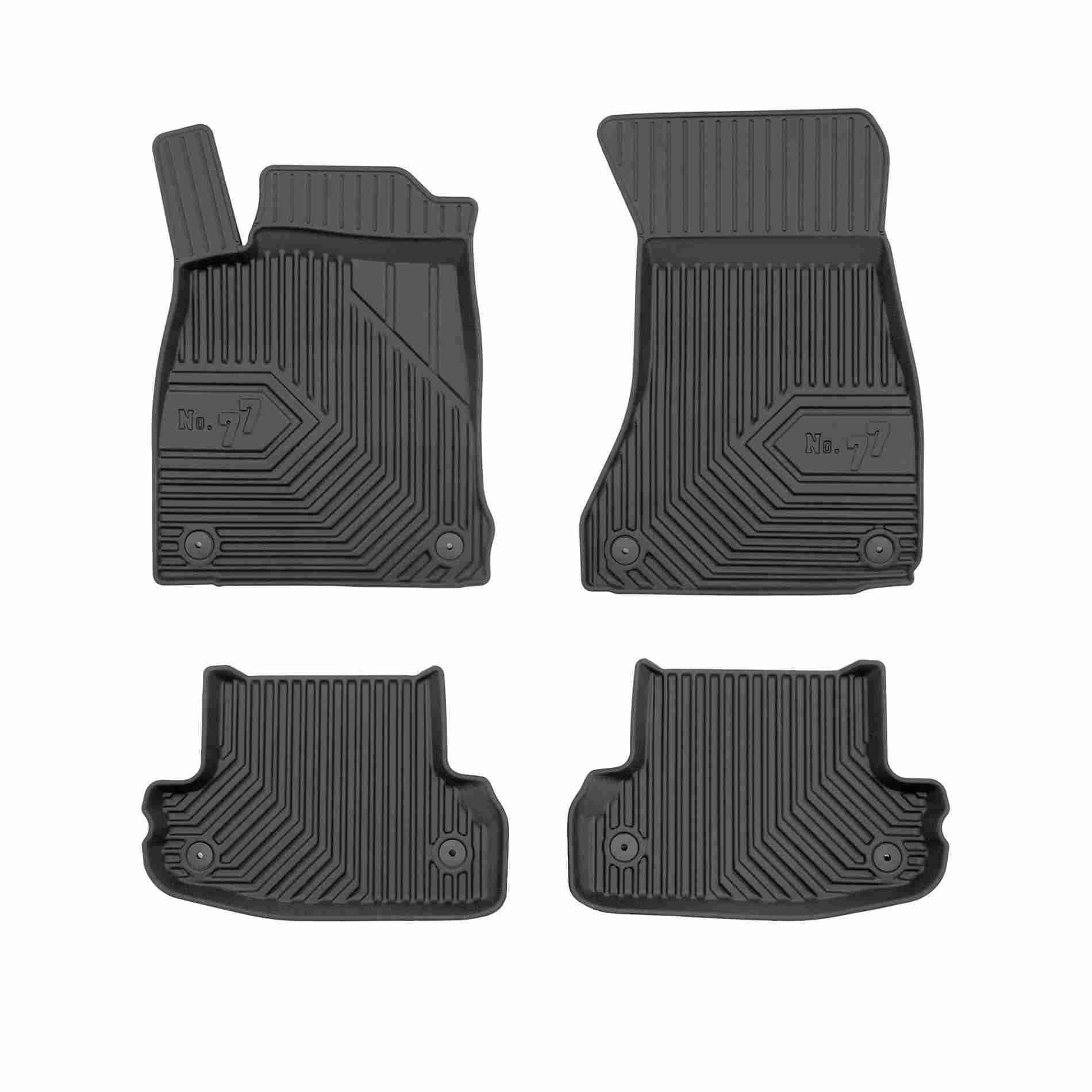 Gumené koberce AUDI A5 F5 16- (4 ks)