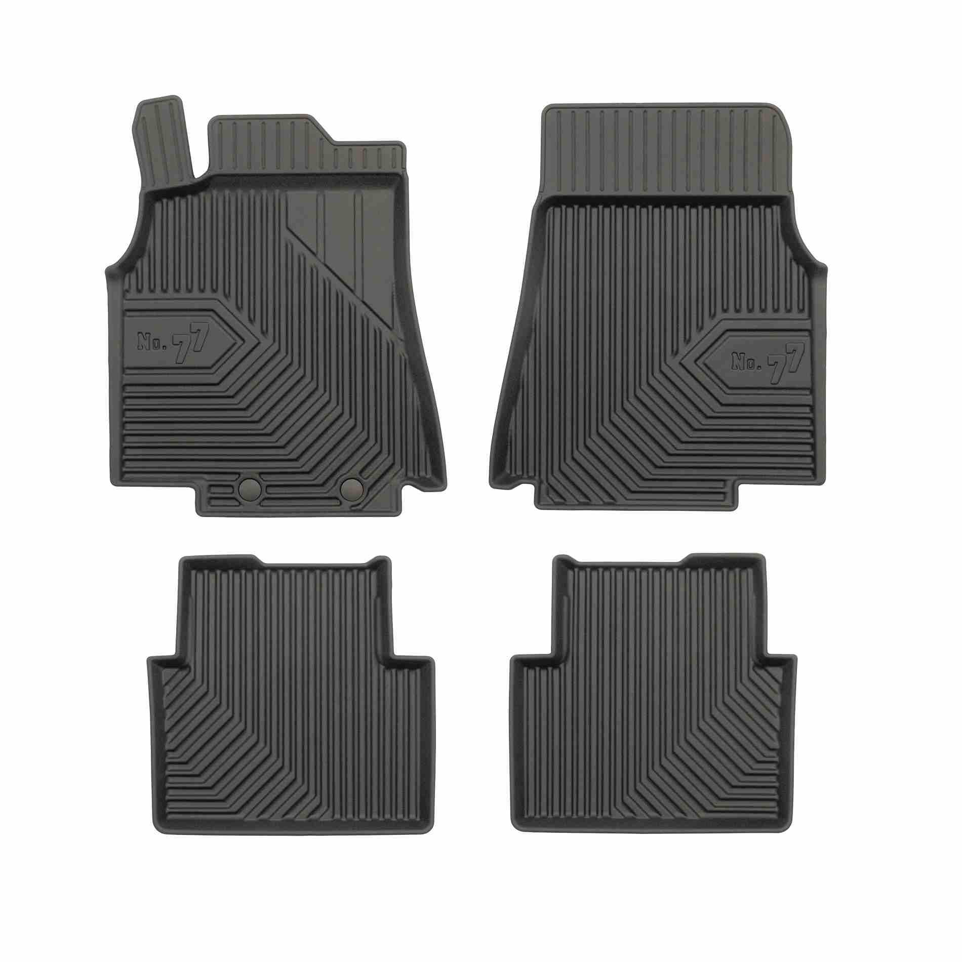 Gumené koberce MERCEDES-BENZ A-Class W169 04-12 (4 ks) 1