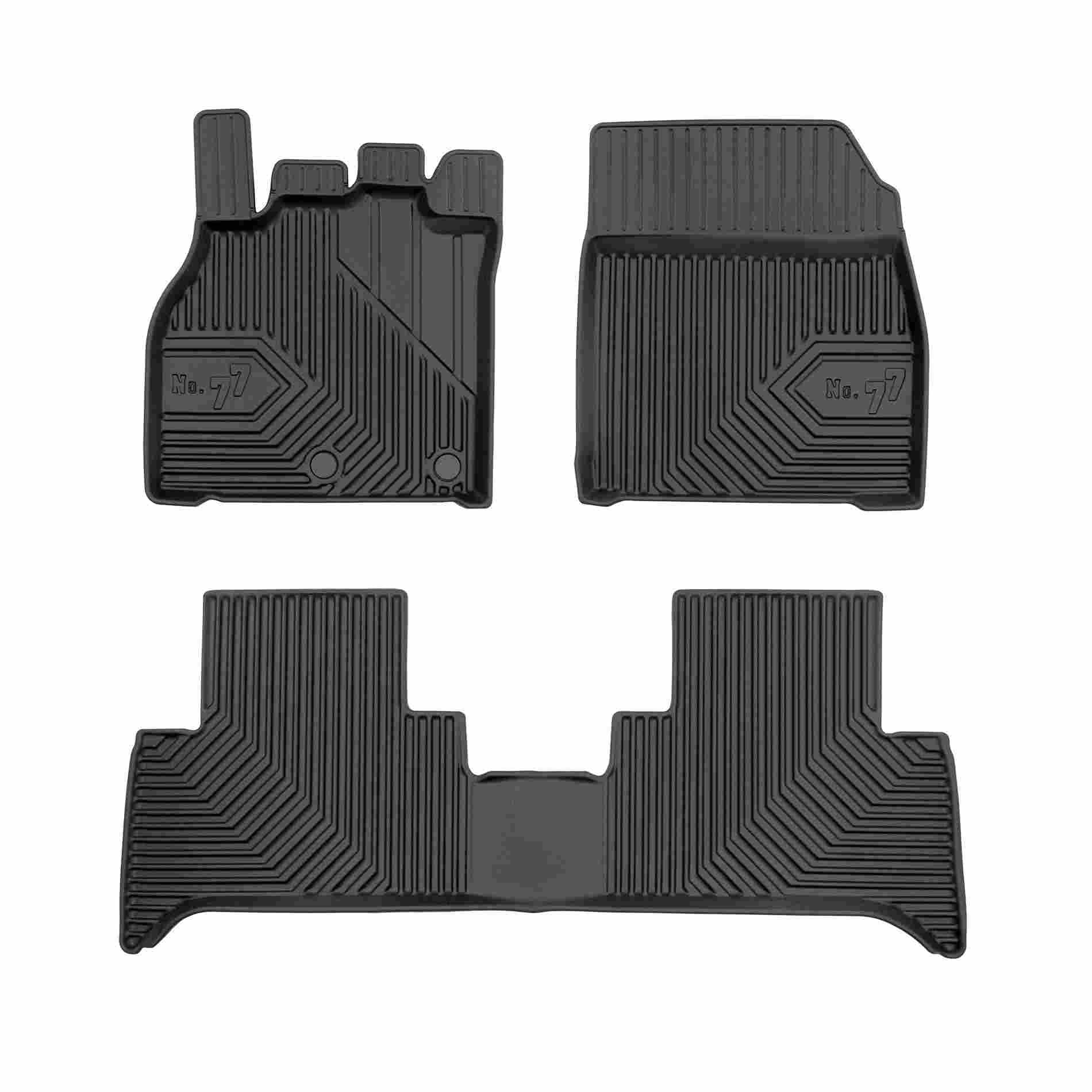 Gumené koberce RENAULT Scenic II/Grand Scenic II 09-16 (3 ks)