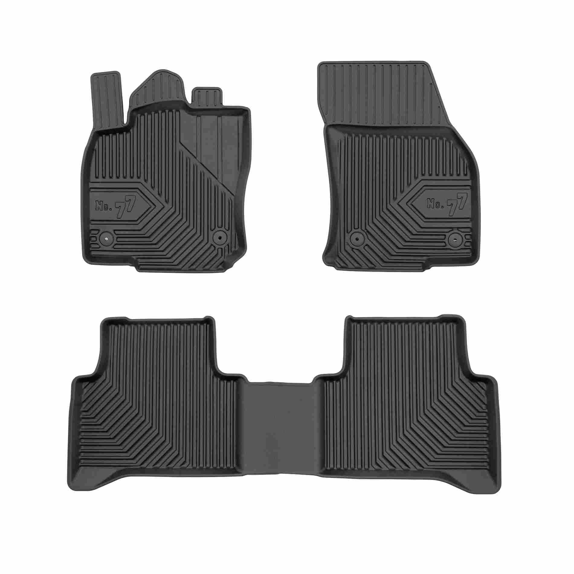 Gumené koberce VW Touran II 15- (3 ks) 1