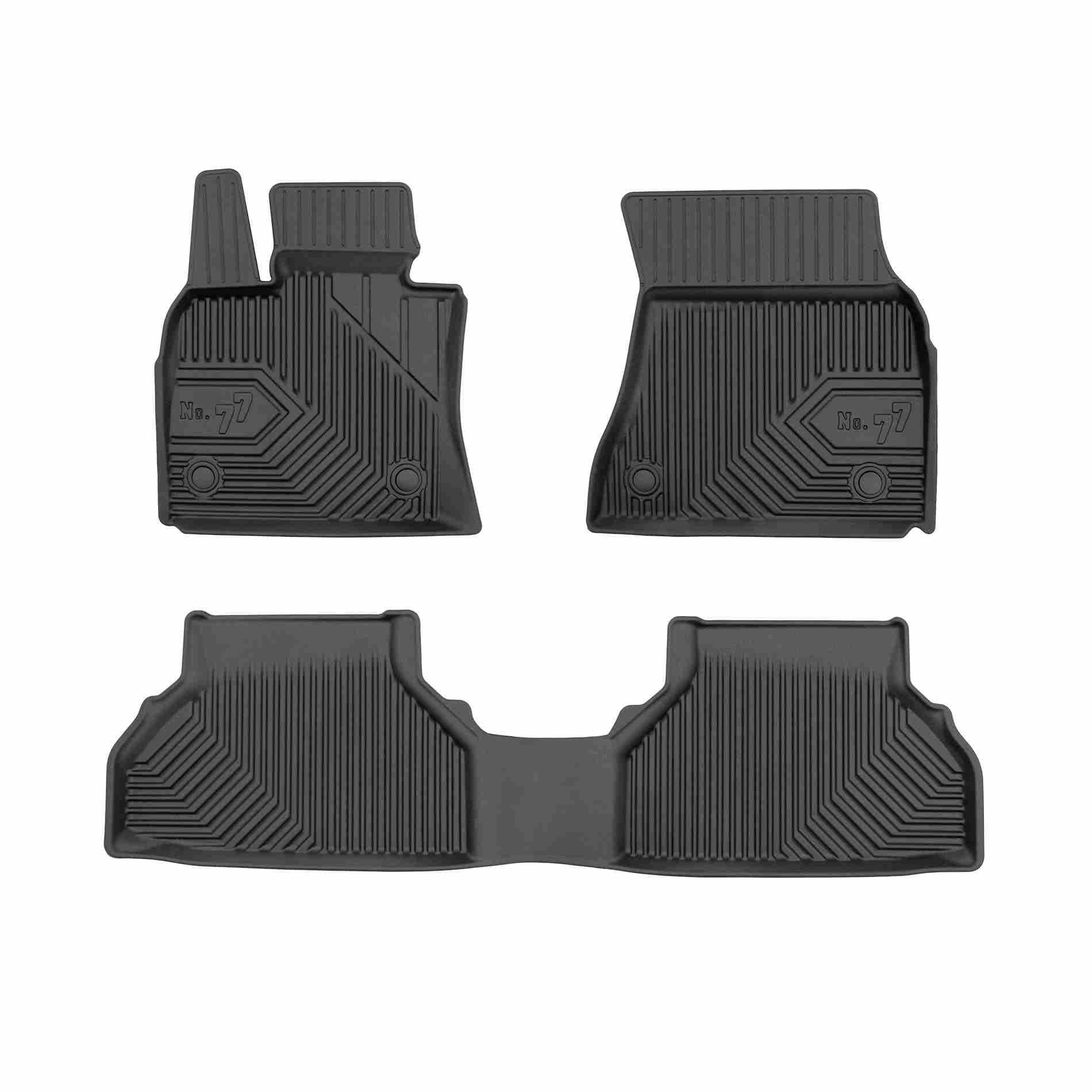 Gumené koberce BMW X6 E71 07-14 (3 ks) 1