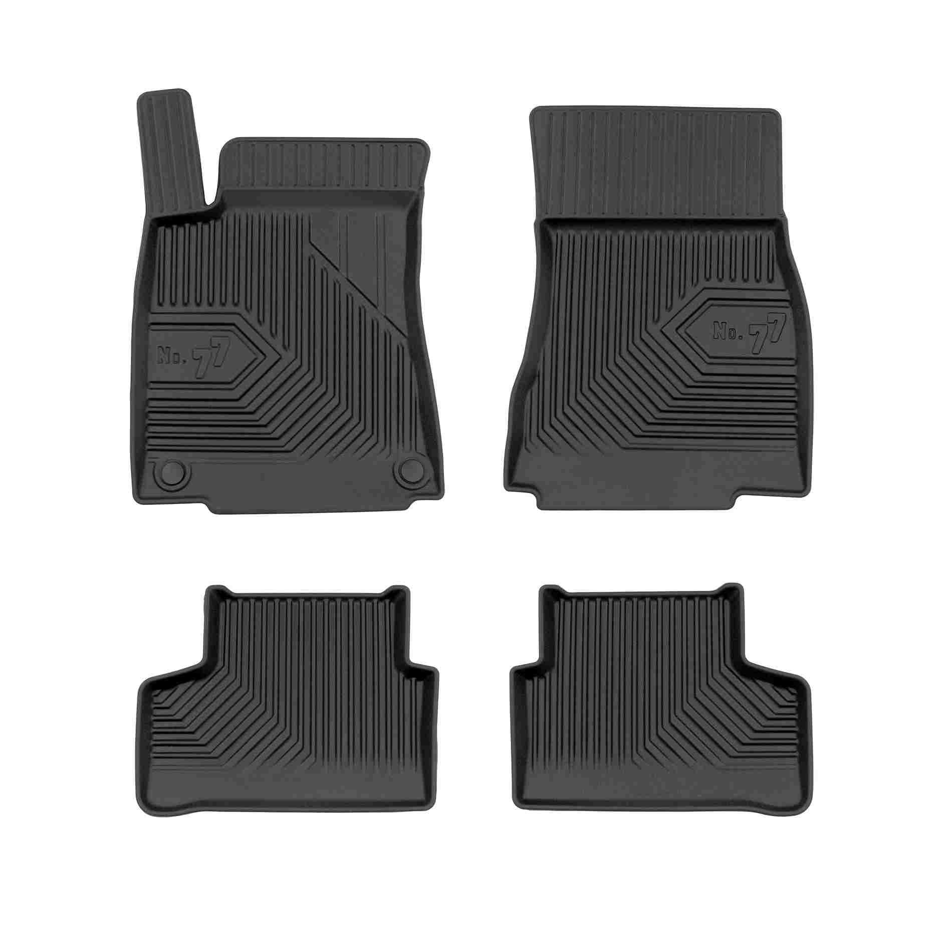 Gumené koberce MERCEDES-BENZ B-Class W247/CLA C118/GLA H247 18- (4 ks)