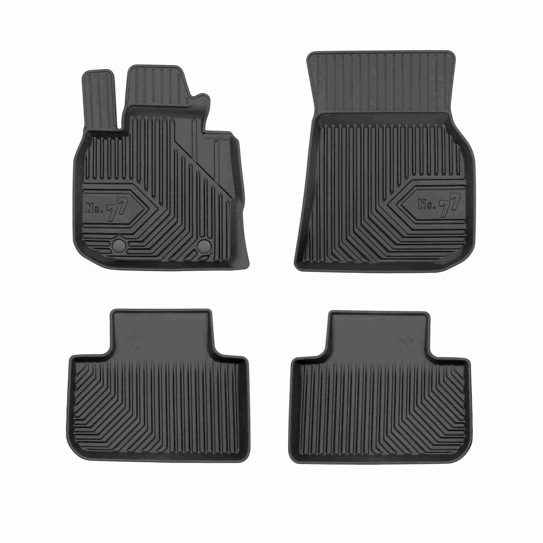 Gumené koberce BMW X3 G01 17- (4 ks)