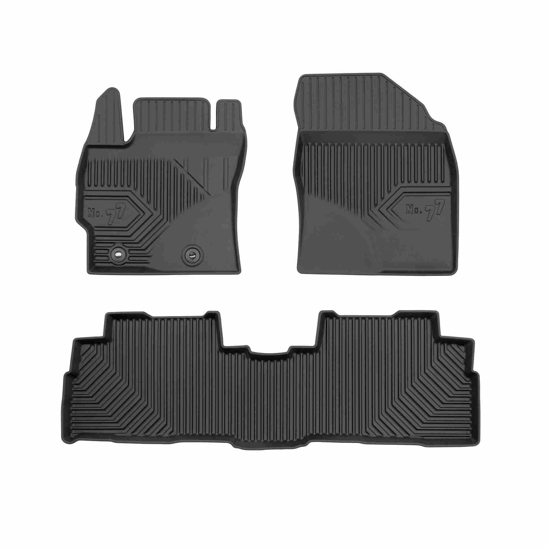 Gumené koberce TOYOTA Verso II 09-18 (3 ks) 1
