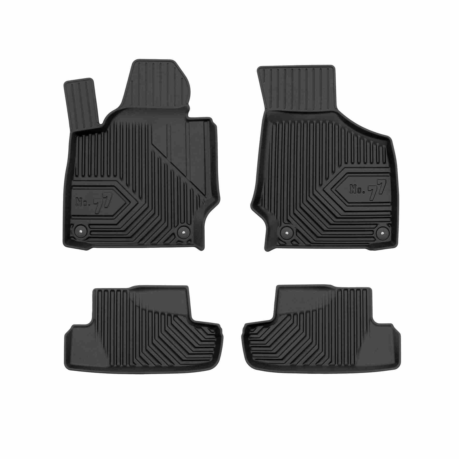 Gumené koberce AUDI TT II 06-14 (4 ks)
