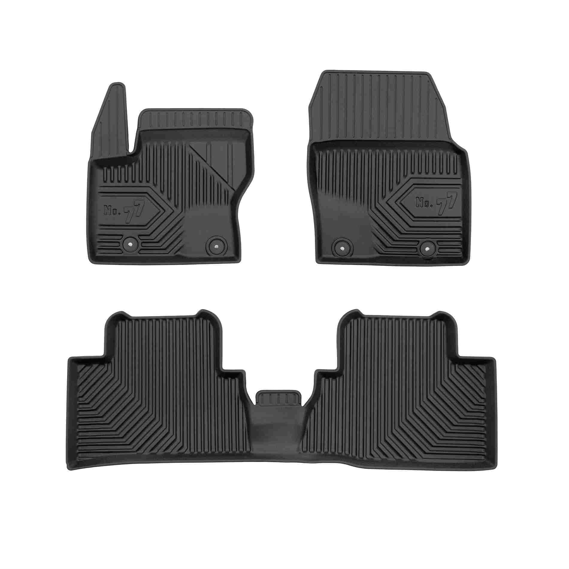 Gumené koberce FORD Grand C-Max 10-19 (3 ks) 1