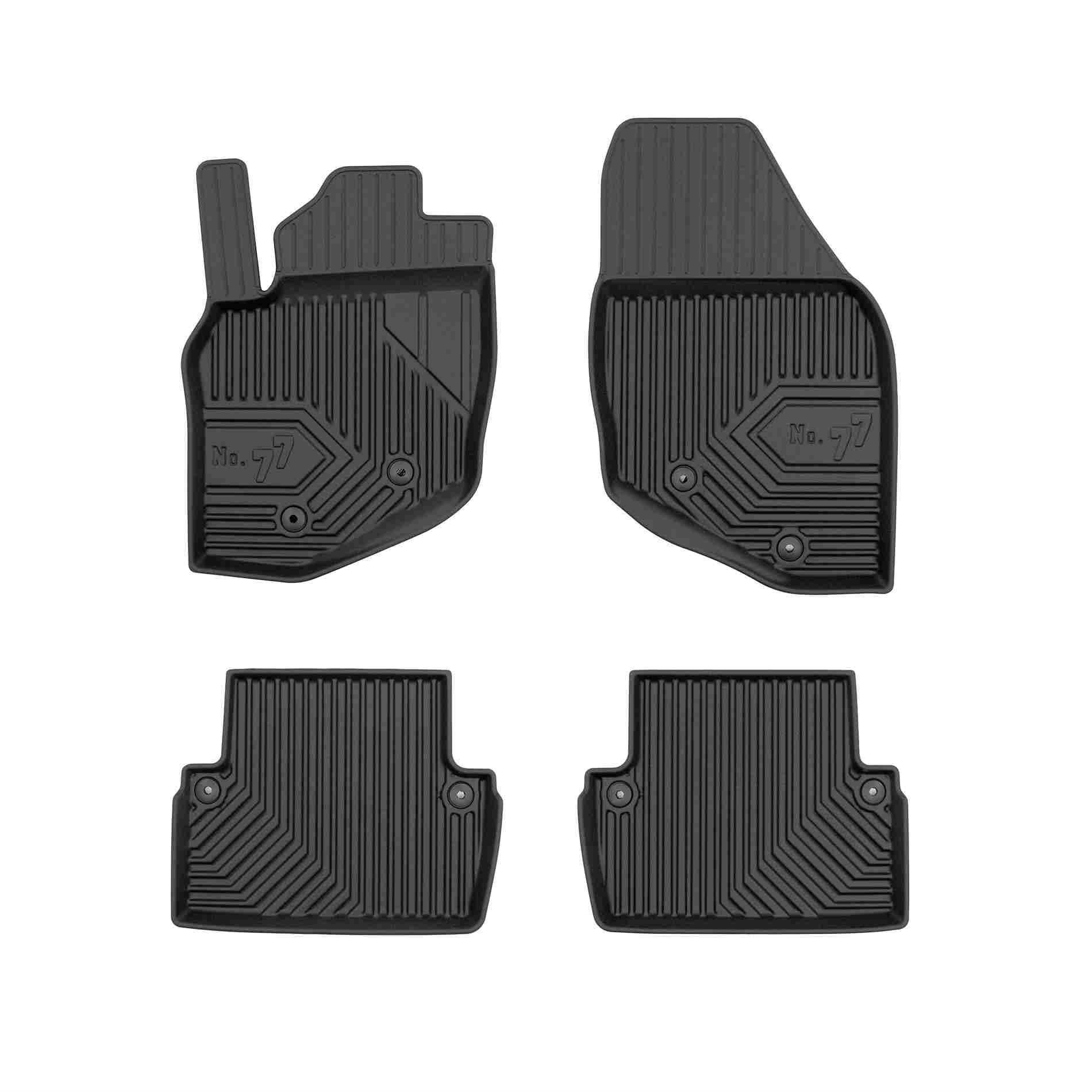 Gumené koberce VOLVO V70 II/XC70 I 00-07 (4 ks) 1