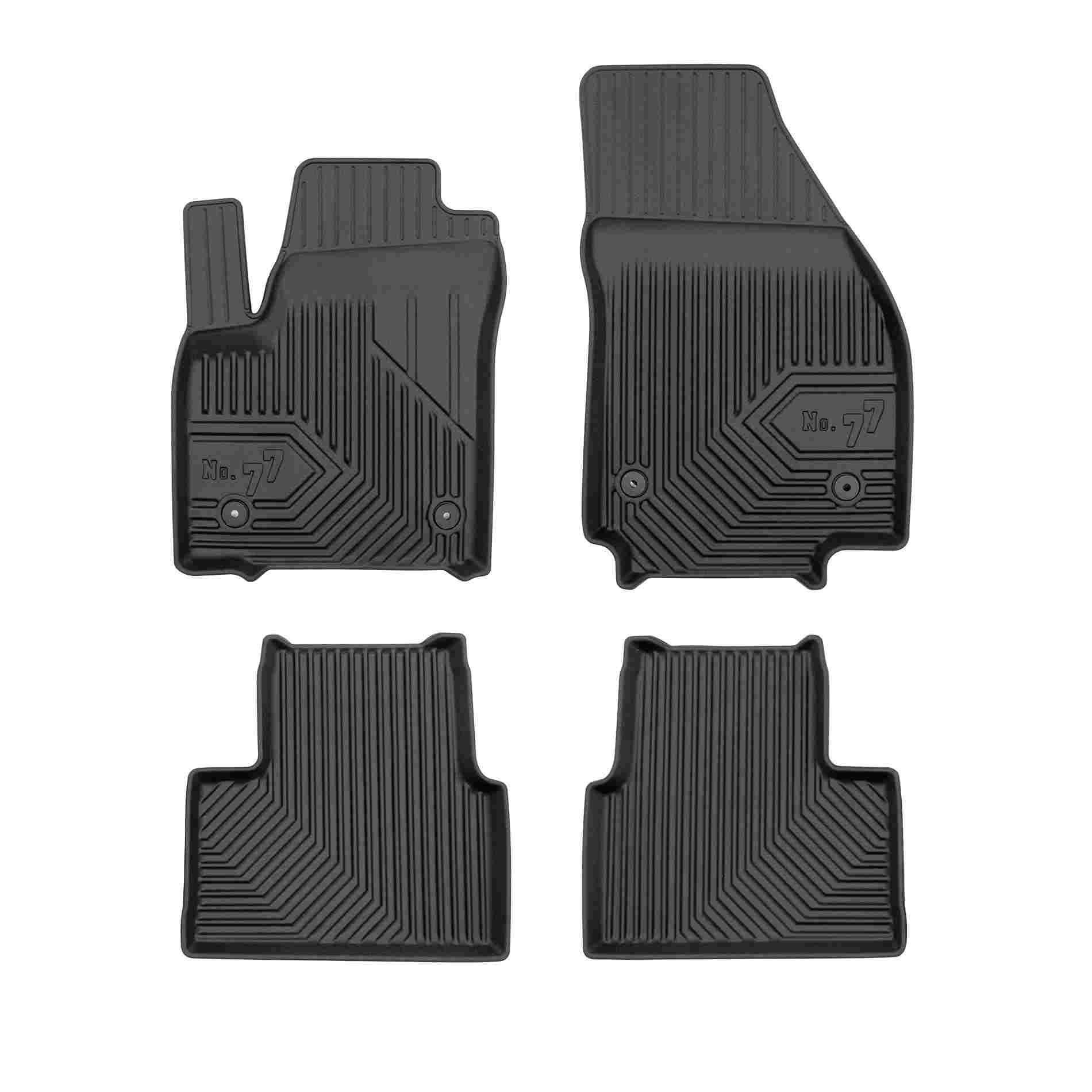 Gumené koberce OPEL Meriva B 10-17 (4 ks)