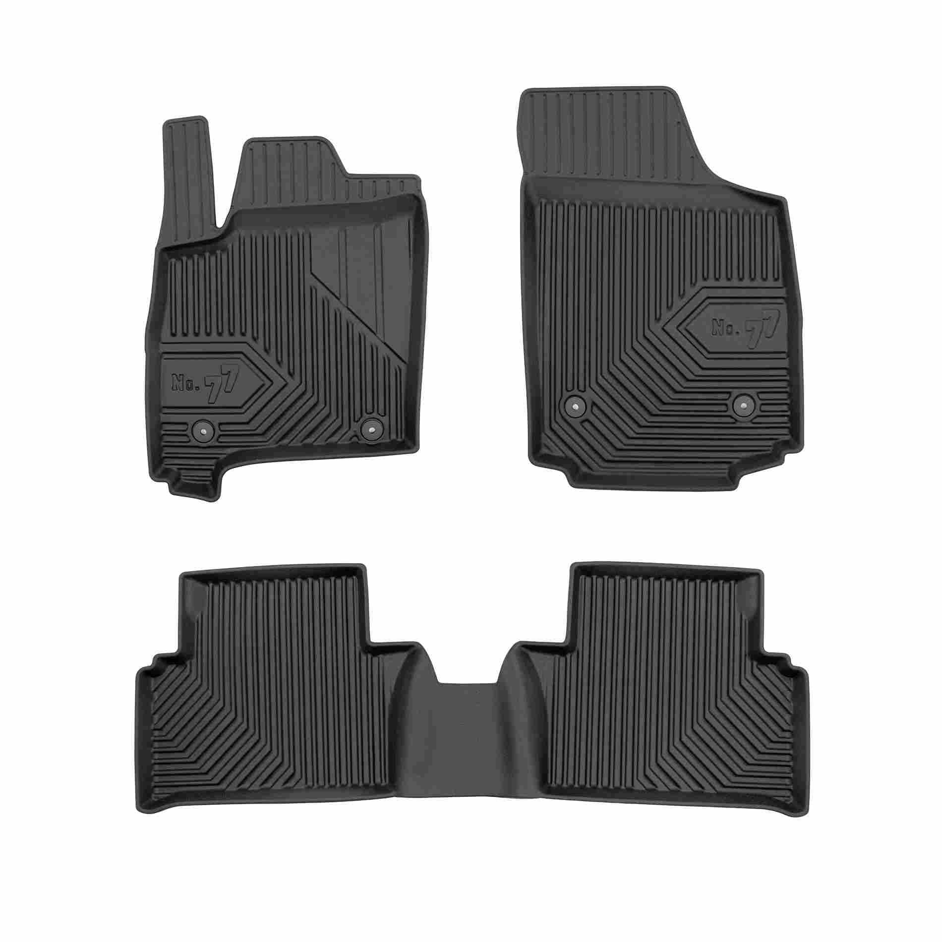 Gumené koberce OPEL Meriva A 03-10 (3 ks)