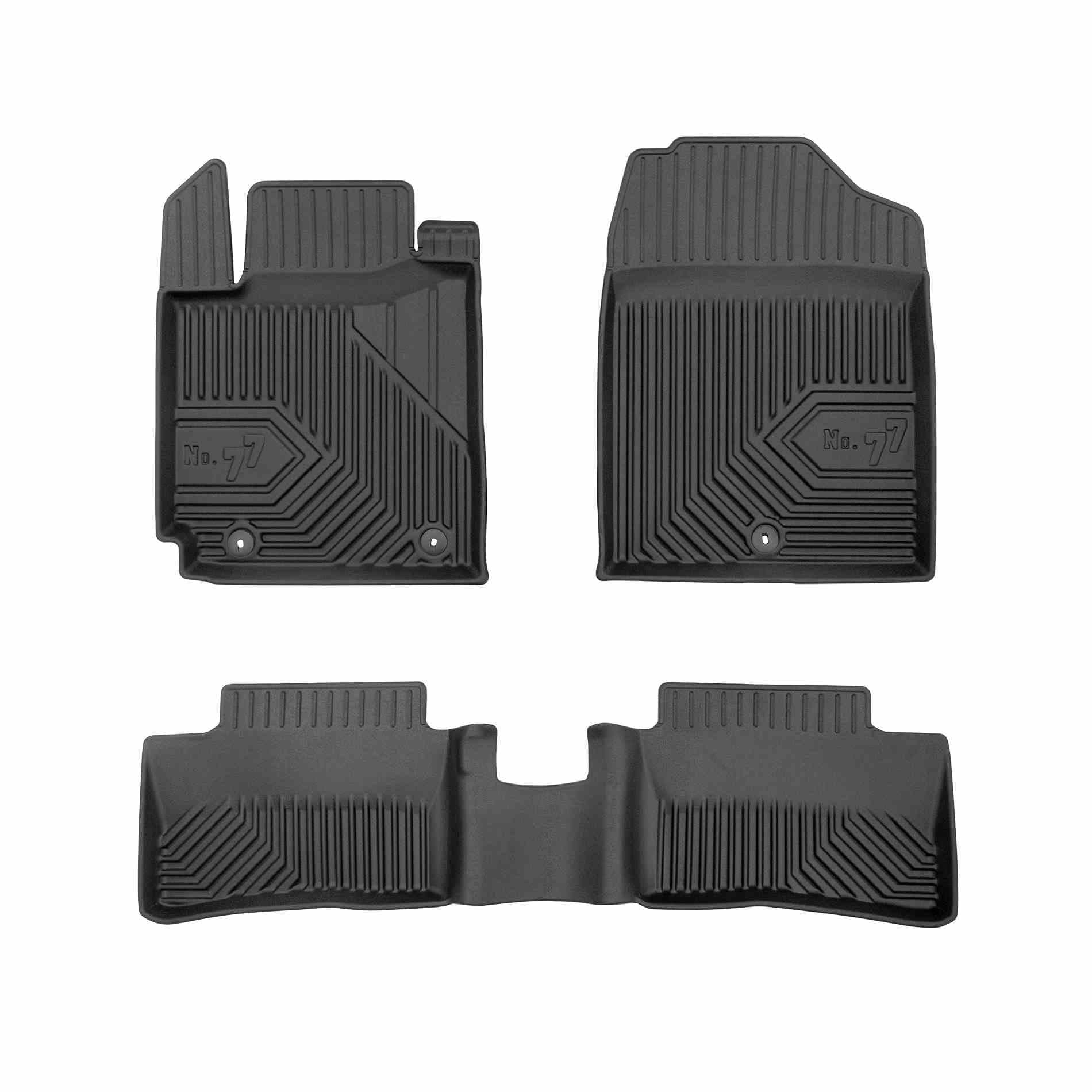 Gumené koberce KIA Picanto II/III 11-17 (3 ks) 1