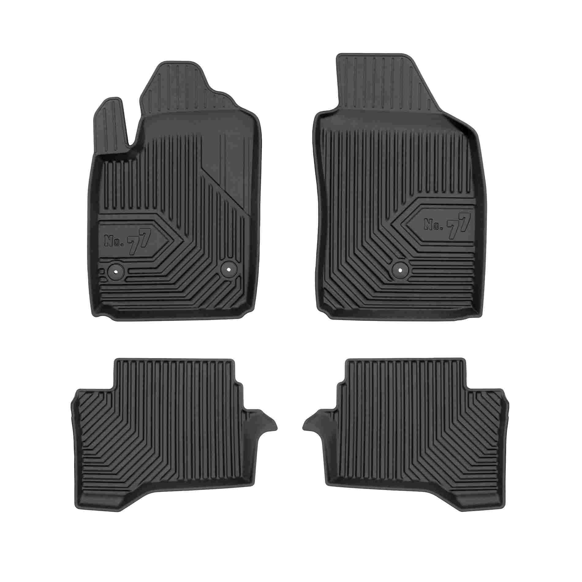 Gumené koberce FIAT 500e I 15-20 (4 ks) 1
