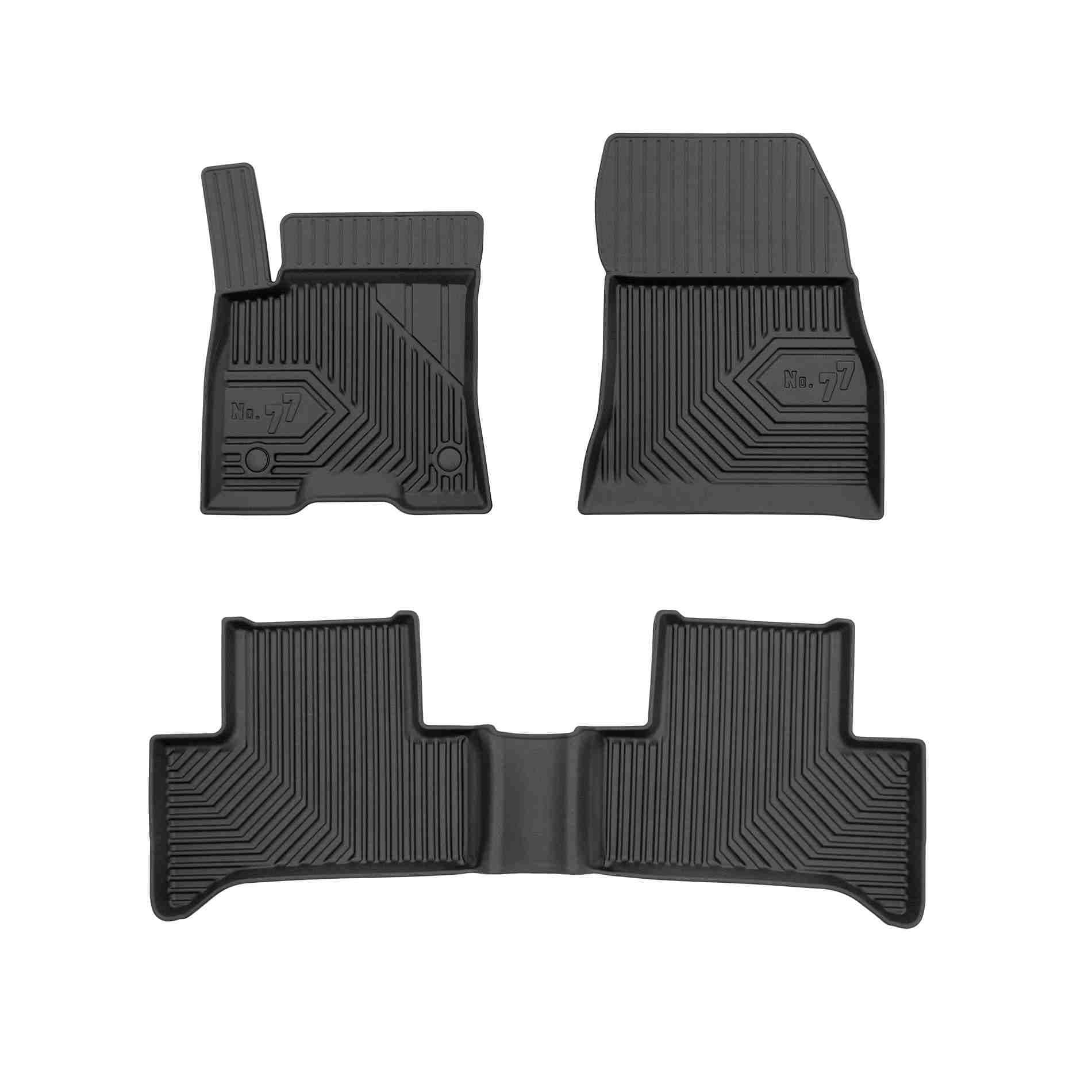 Gumené koberce MERCEDES-BENZ EQA 21- (3 ks) 1