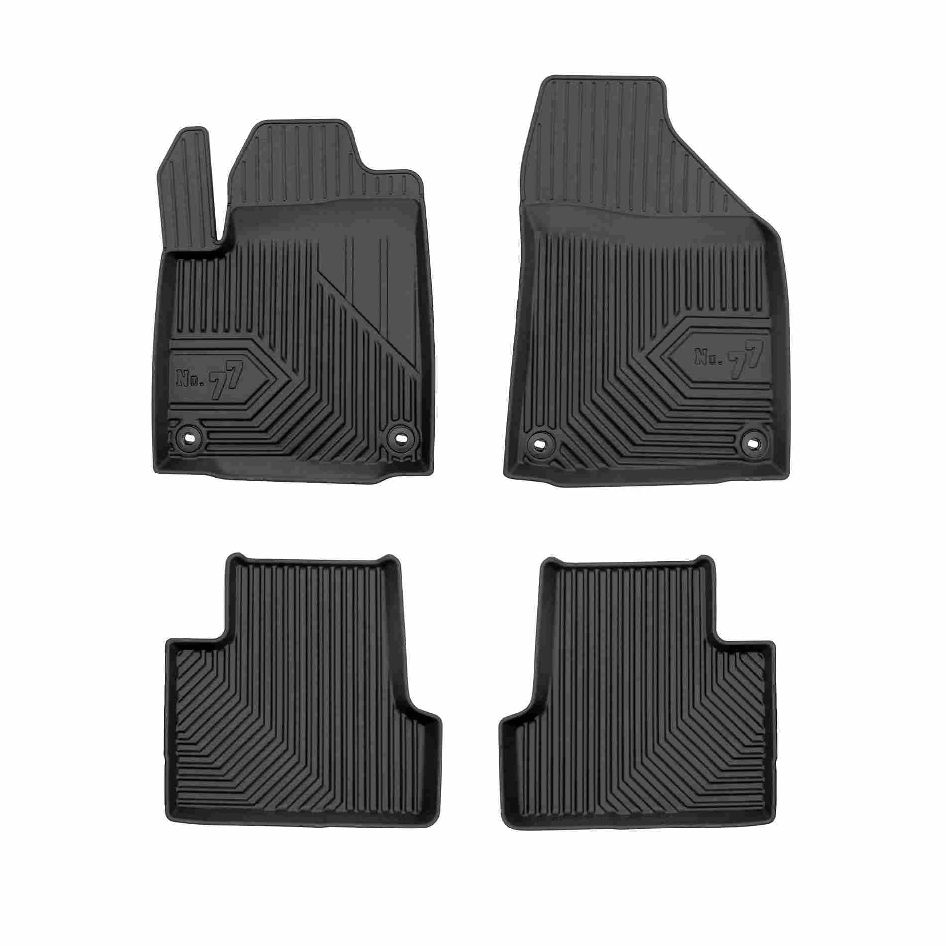 Gumené koberce JEEP Cherokee V 13- (4 ks)