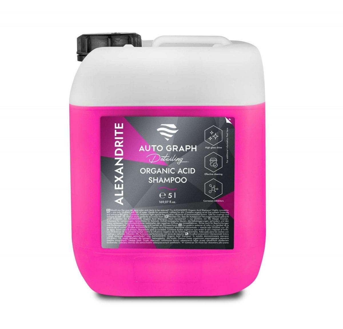ALEXANDRITE ORGANIC ACID SHAMPOO 5L 1