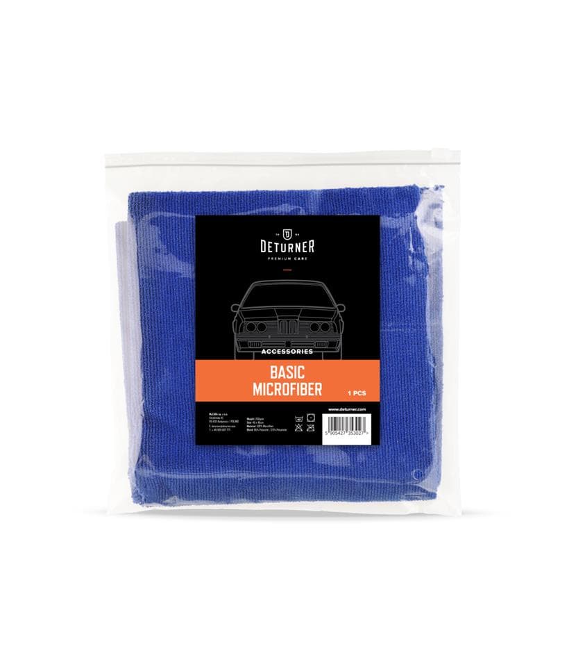 Deturner Basic Microfiber - 1 ks 350gsm mikrovláknová utierka (40 x 40 cm) BM 1