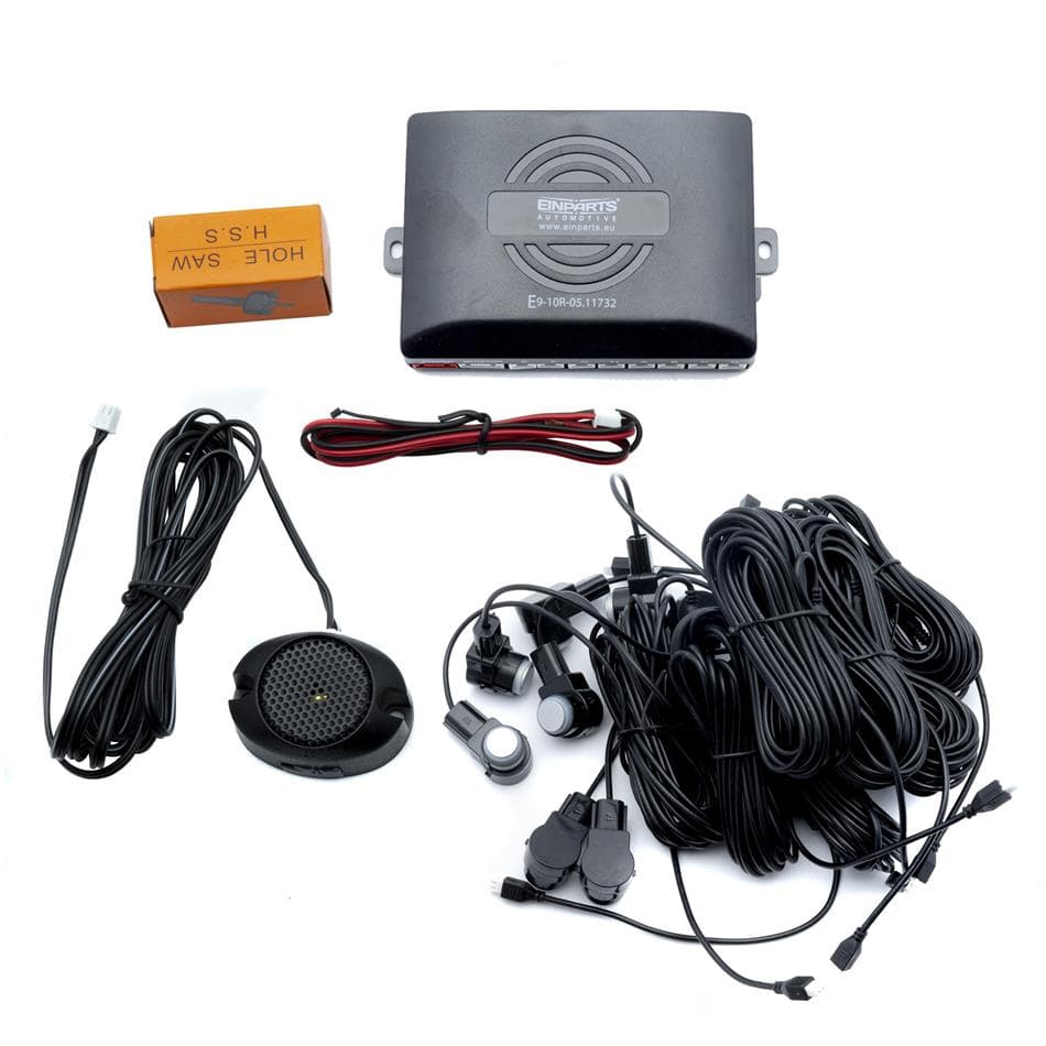 EINPARTS Súprava pre dod. montáž, parkovací asistent BUZZER 8S OEM SILVER 1