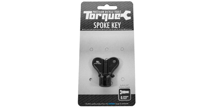 Kľúč na predopnutie drôtov kolies TORQUE(čierny, na doťahovanie niplov 3,2 mm/0,127") 1