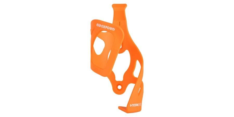 Košík HYDRA SIDE PULL s možnosťou vyberania bidónu/fľaše bokom(oranžový, plast) 1