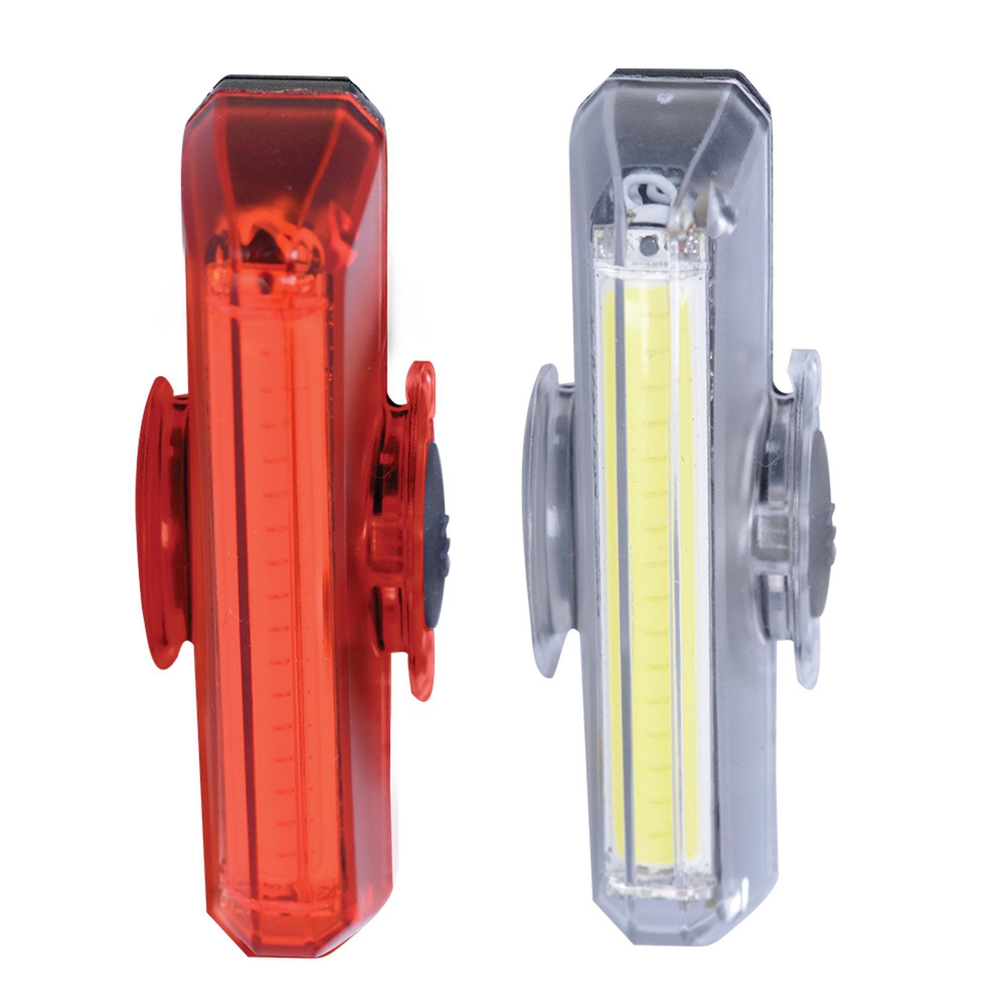 Sada svetiel na bicykel ULTRA TORCH SLIMELINE(LED, svetelný tok 100/50 lm)
