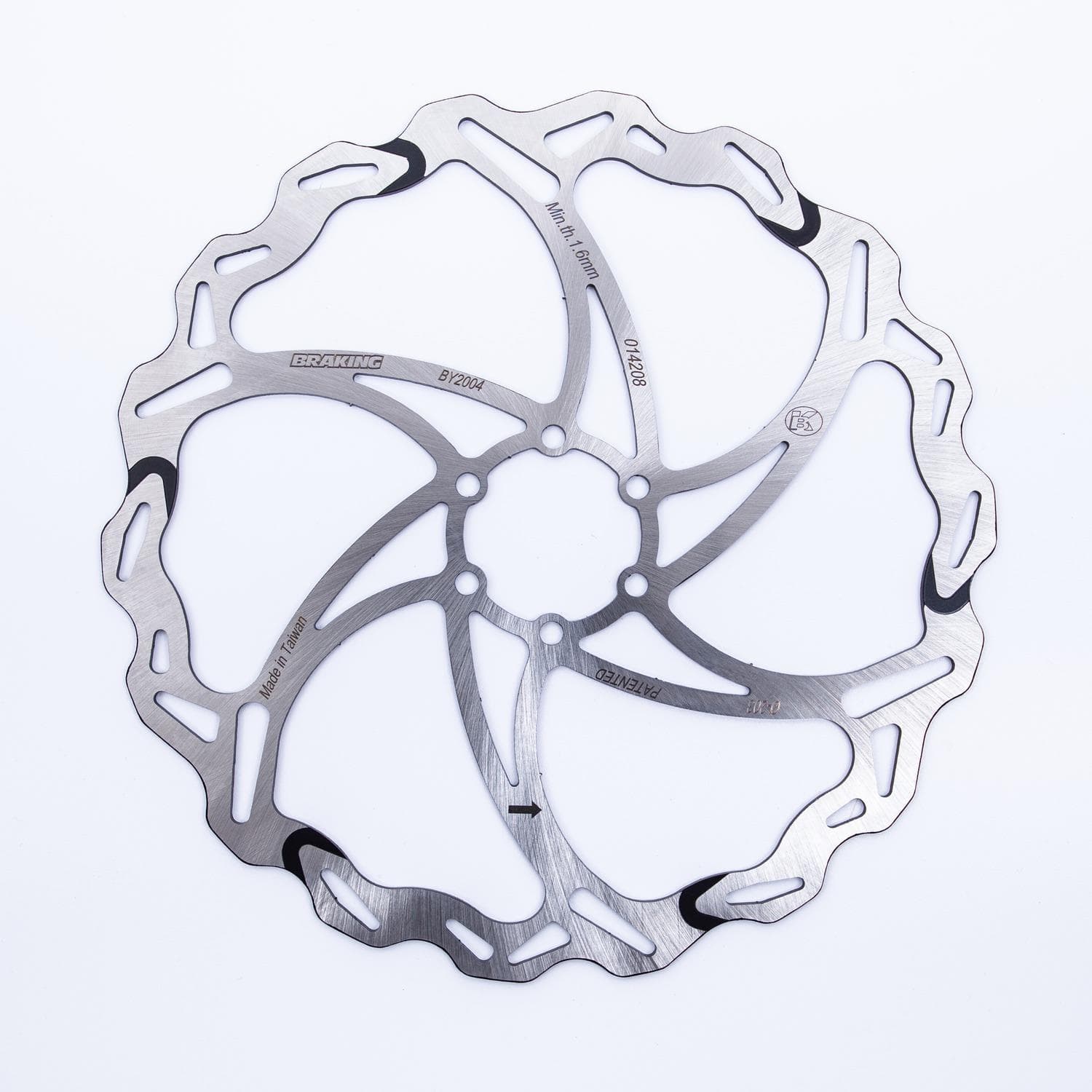BRAKING Brzdový kotúč (priemer 203 mm, hrúbka 1,9 mm) (WFIX Batfly) C010-0000