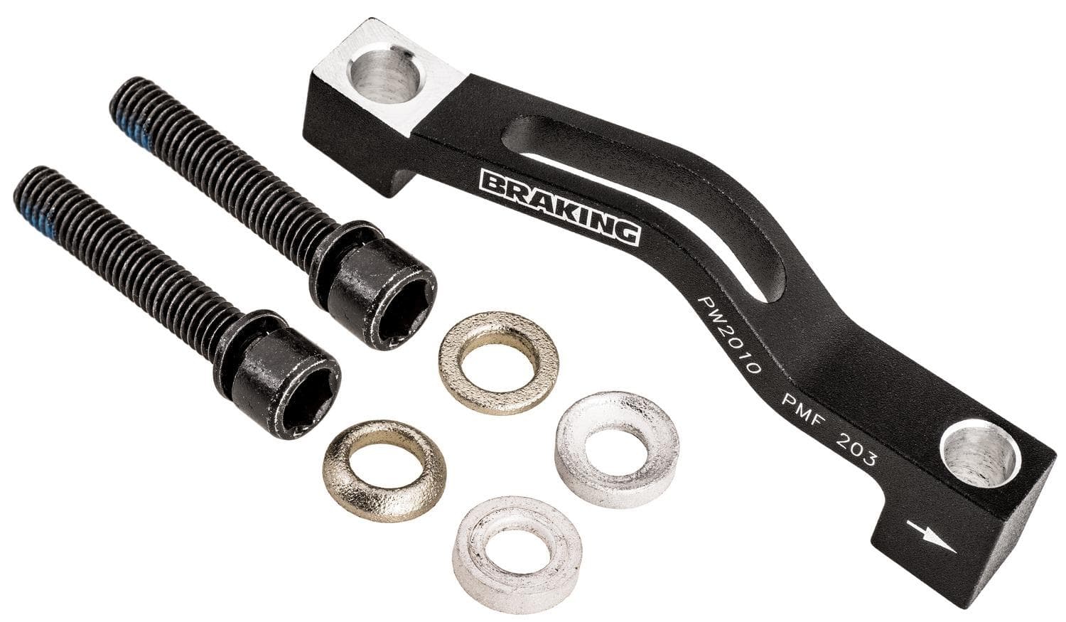 BRAKING Adaptér brzdového kotúča (zo 180 na 203 mm) C010-0002 1
