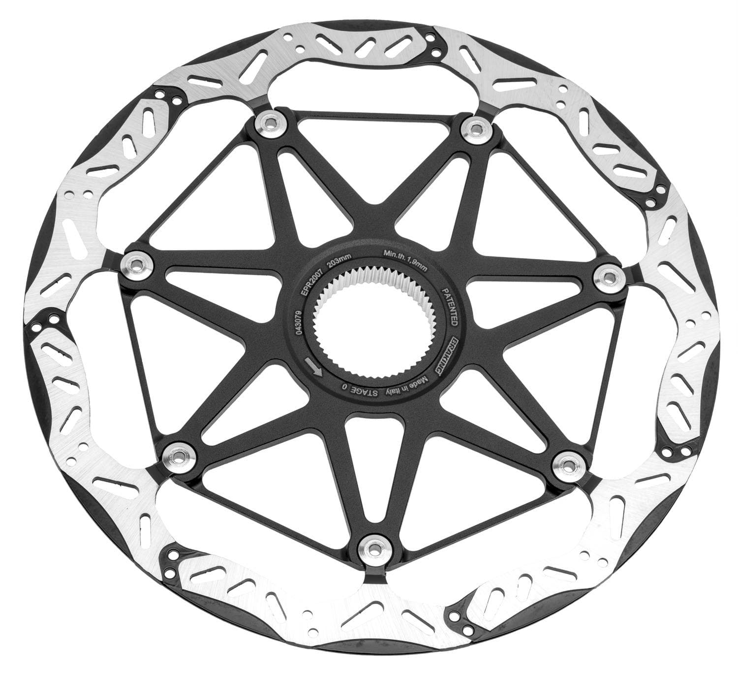 BRAKING Brzdový kotúč (priemer 203 mm, hrúbka 2,2 mm, Centerlock) (Epta Stage 0) C010-0008 1