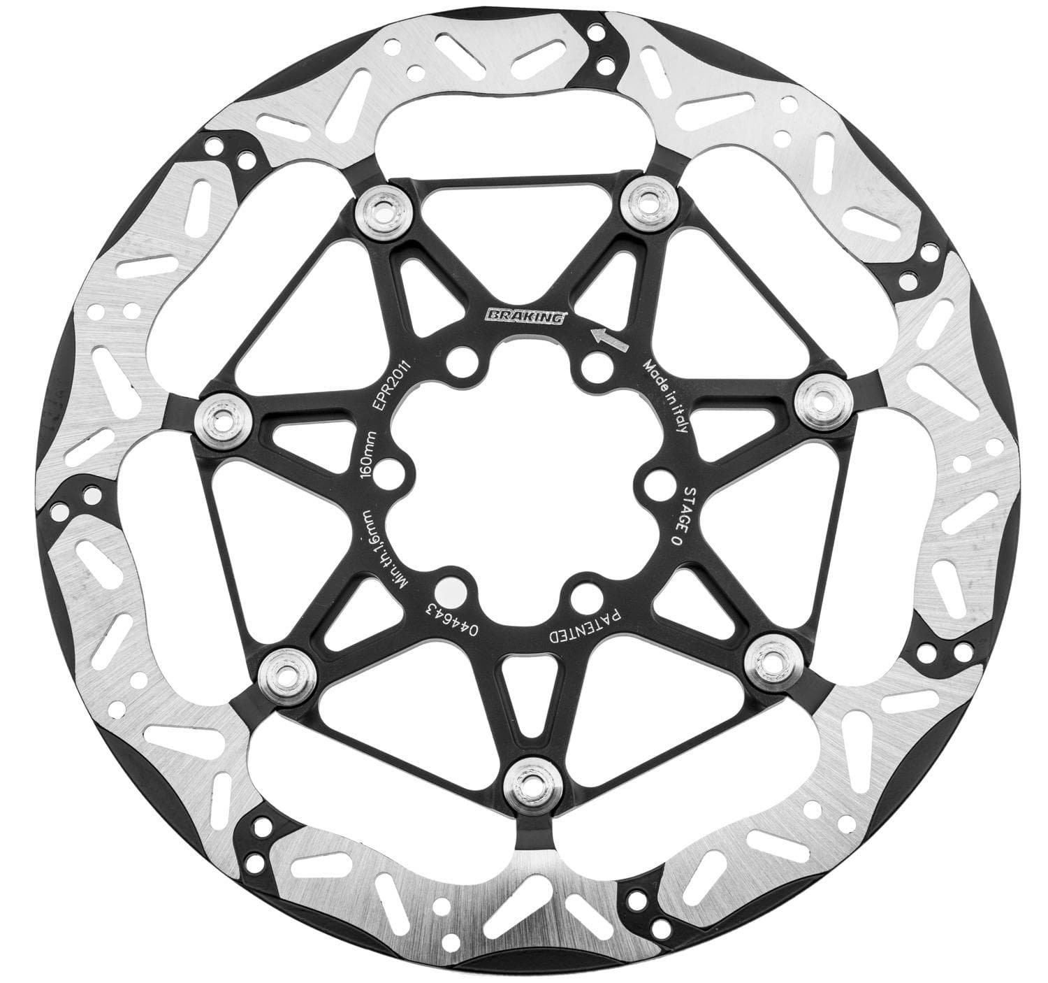 BRAKING Brzdový kotúč (priemer 160 mm, hrúbka 1,9 mm) (Epta Stage 0) C010-0010